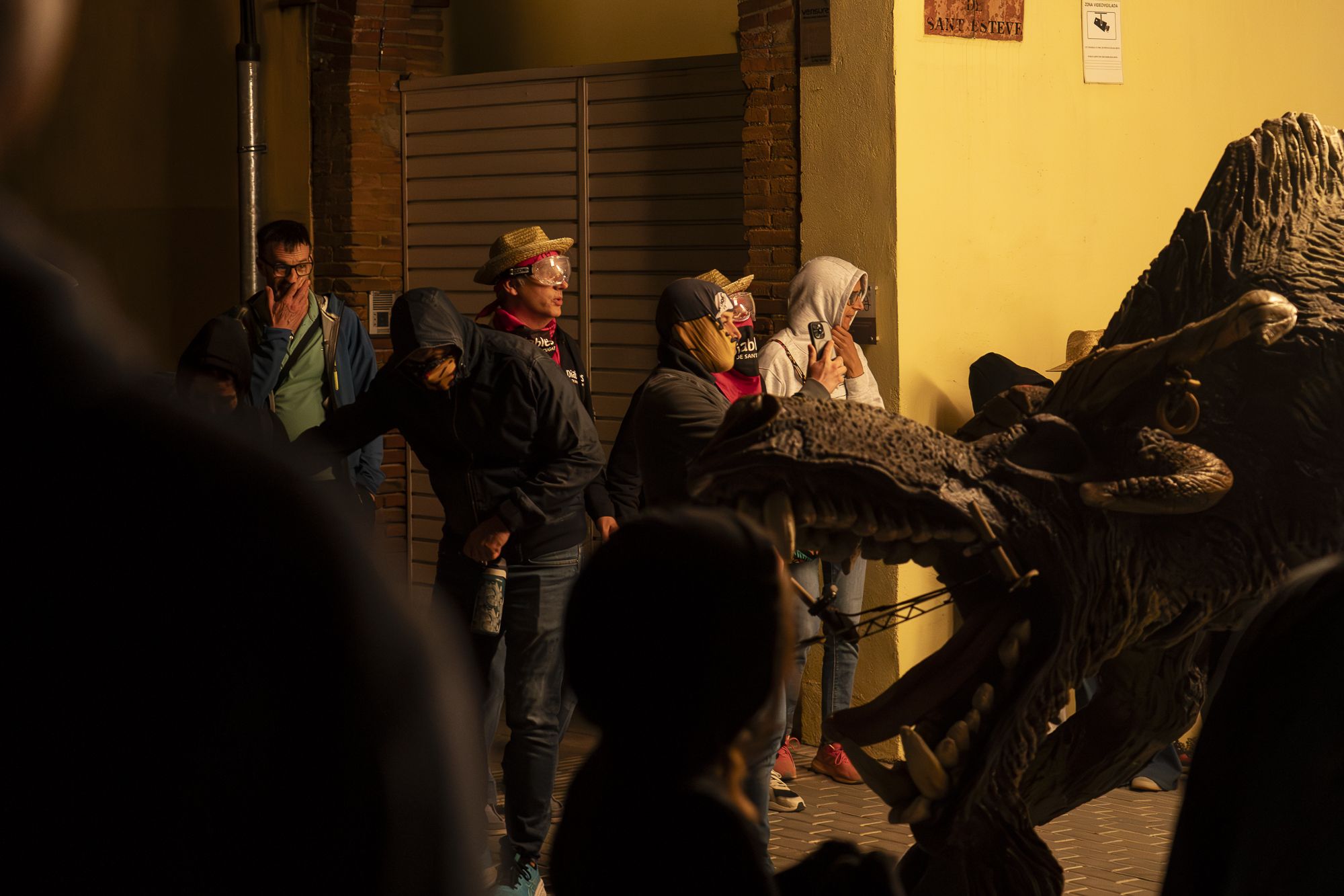 Correfoc i ball de foc de l'Encabronada 2026. FOTO: Mireia Comas