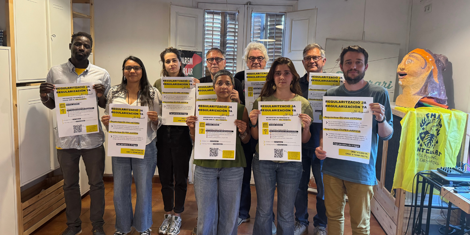 Entitats creen una xarxa a Sant Cugat per facilitar la regularització de persones migrades. FOTO: TOT Sant Cugat