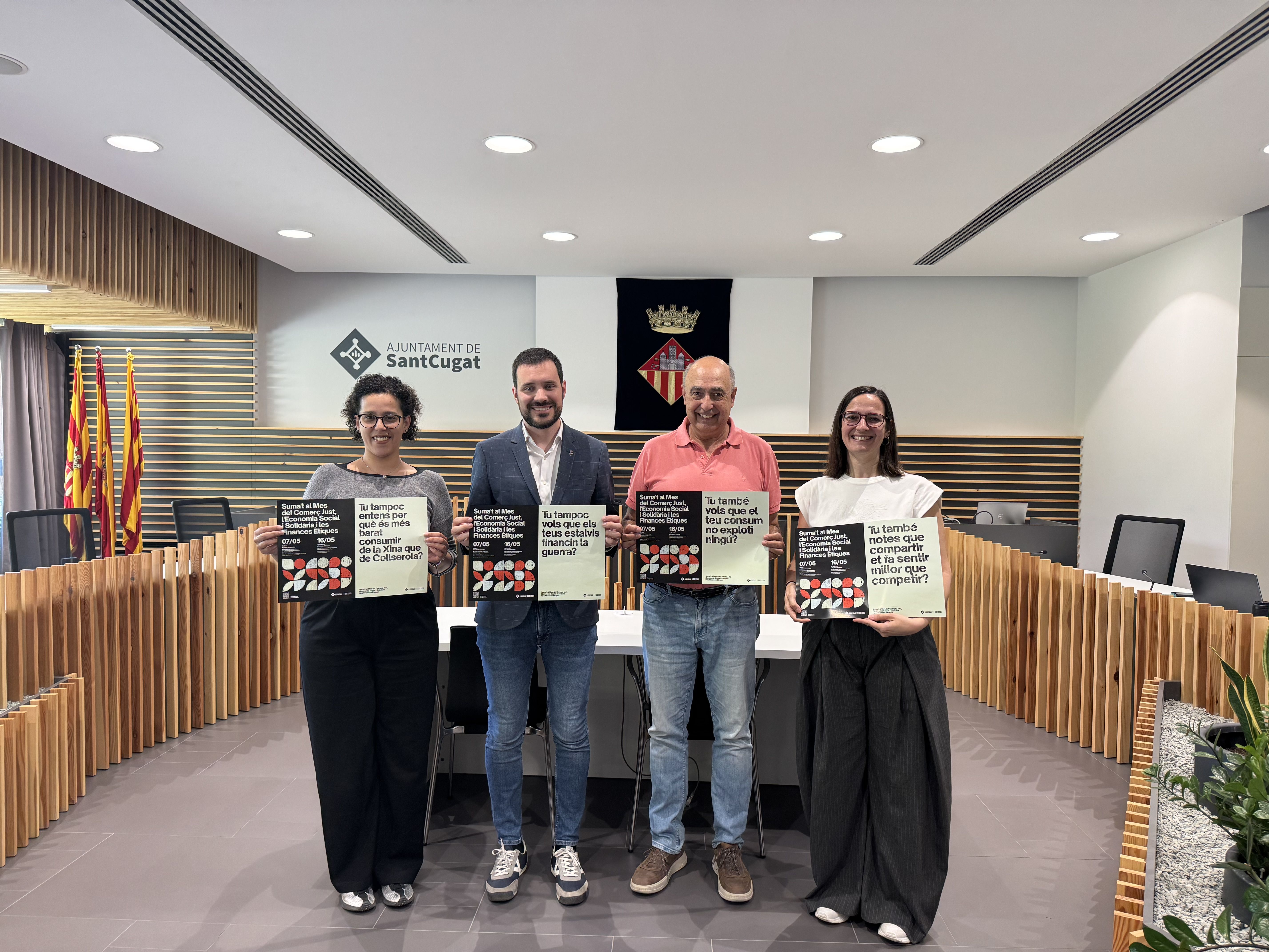 El Més de l’economia social i solidària, el comerç just i les finances ètiques. FOTO: Elvira Gallardo (TOT Sant Cugat)