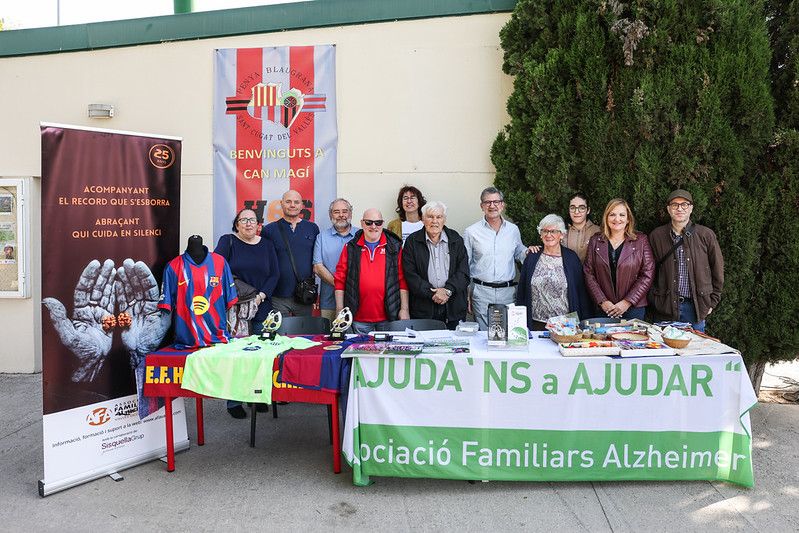‘Marca-li un Gol a l’Alzheimer!’ recapta 456 euros per a l’AFA Vallès. FOTO: Cedida