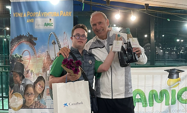 El Torneig de Pàdel Solidari de Família AMIC va celebrar la seva 9a edició. FOTO: Cedida