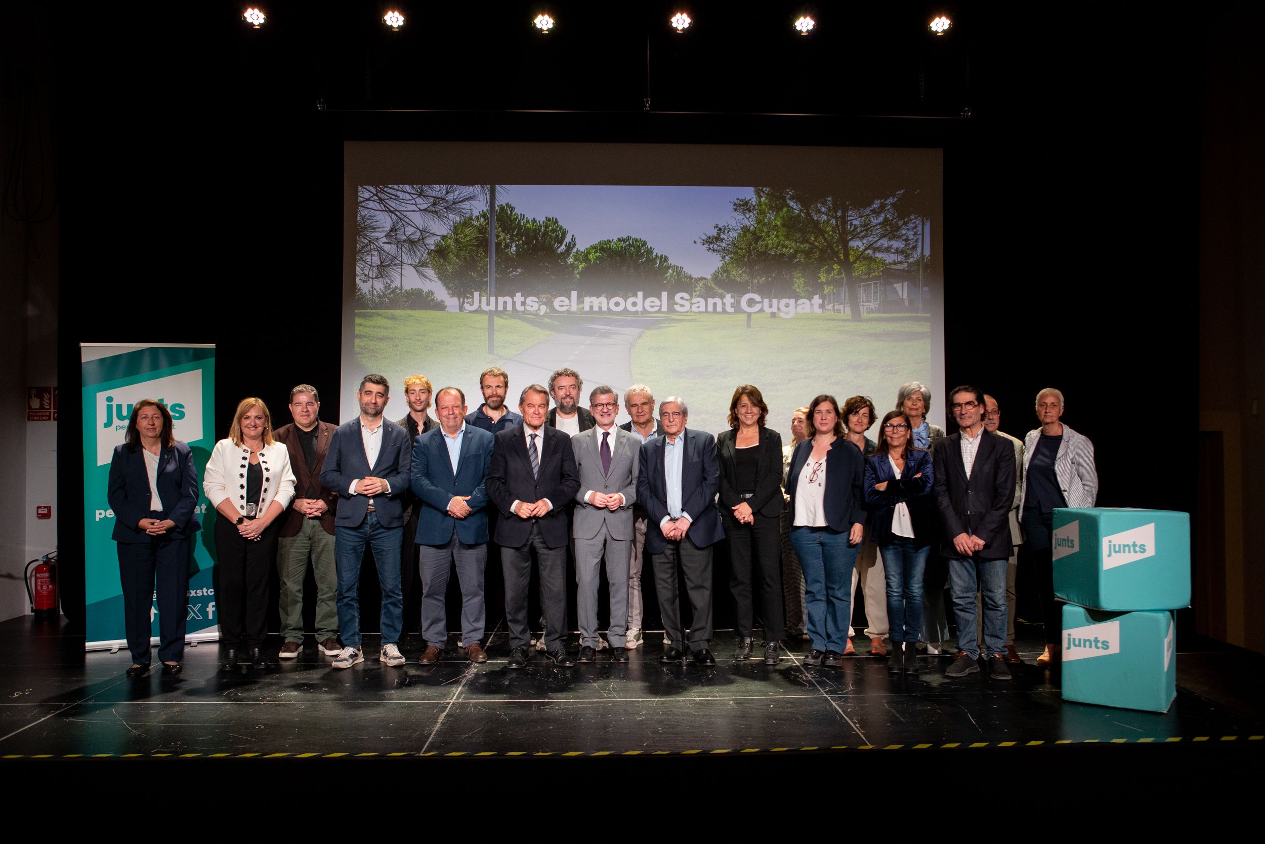 Acte de ratificació de Josep Maria Vallès. FOTO: Joana Arribas