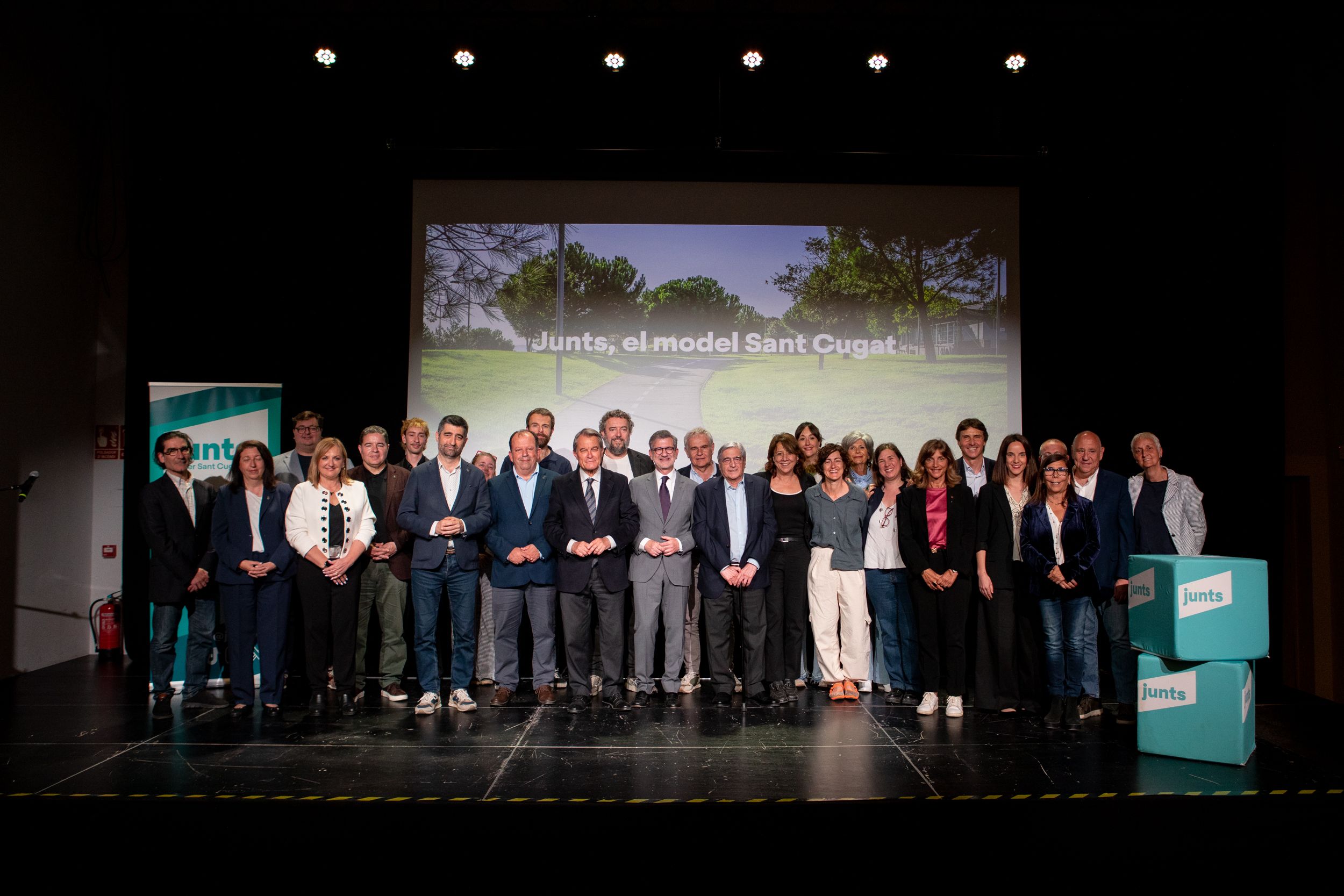 Acte de ratificació de Josep Maria Vallès. FOTO: Joana Arribas