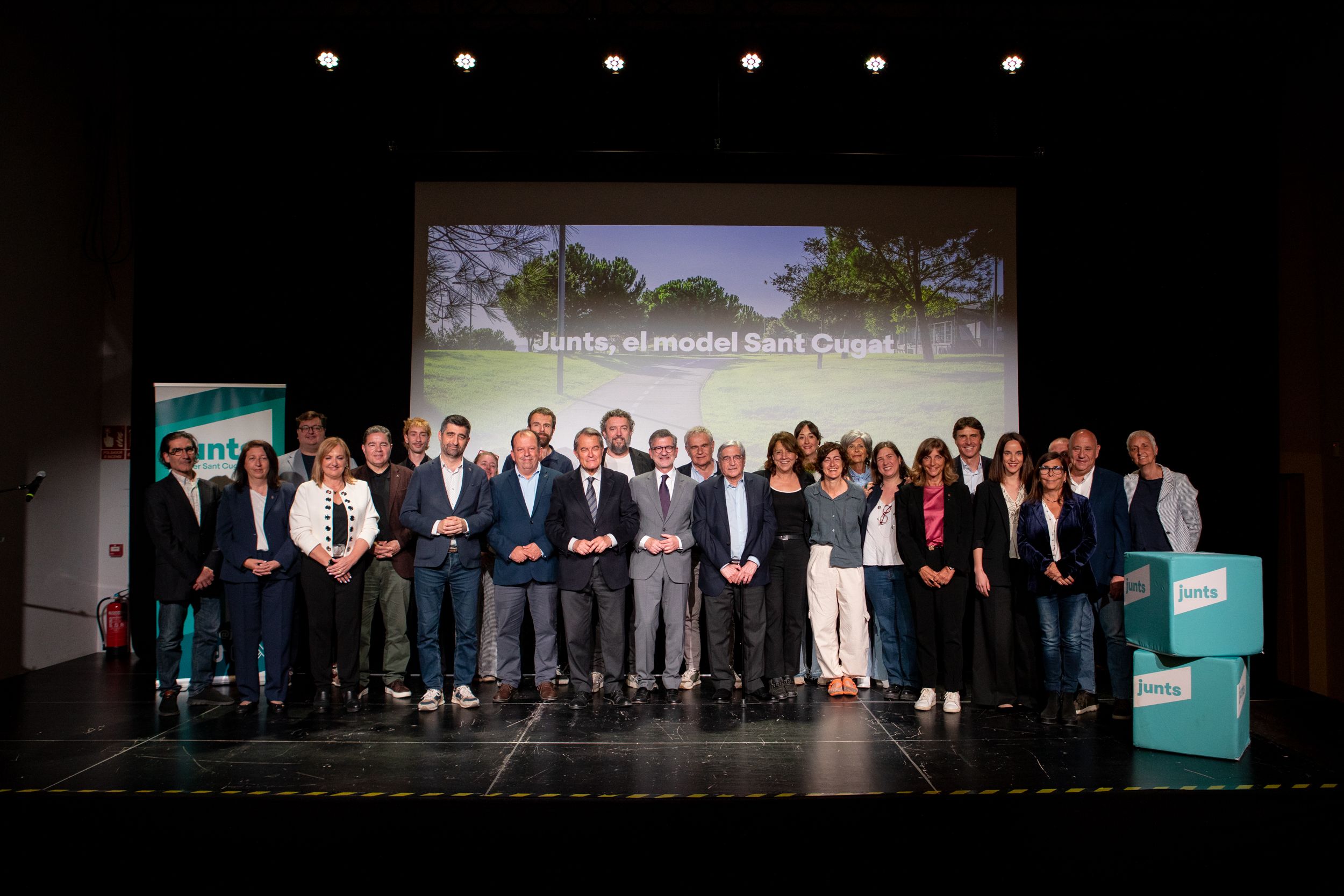 Acte de ratificació de Josep Maria Vallès. FOTO: Joana Arribas