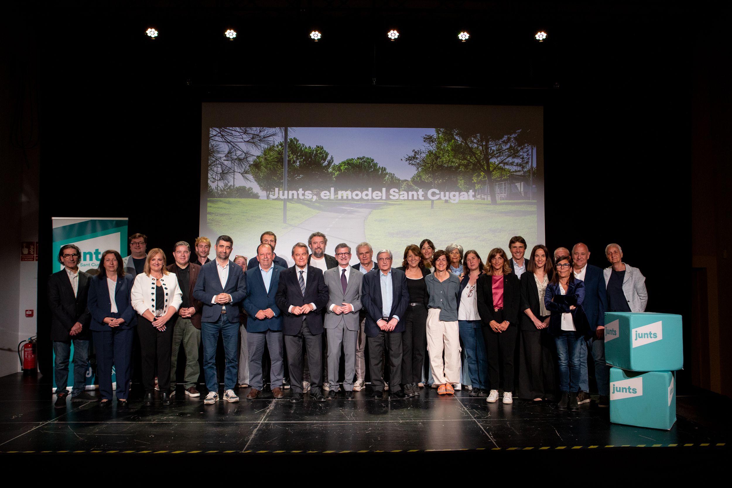 Acte de ratificació de Josep Maria Vallès. FOTO: Joana Arribas