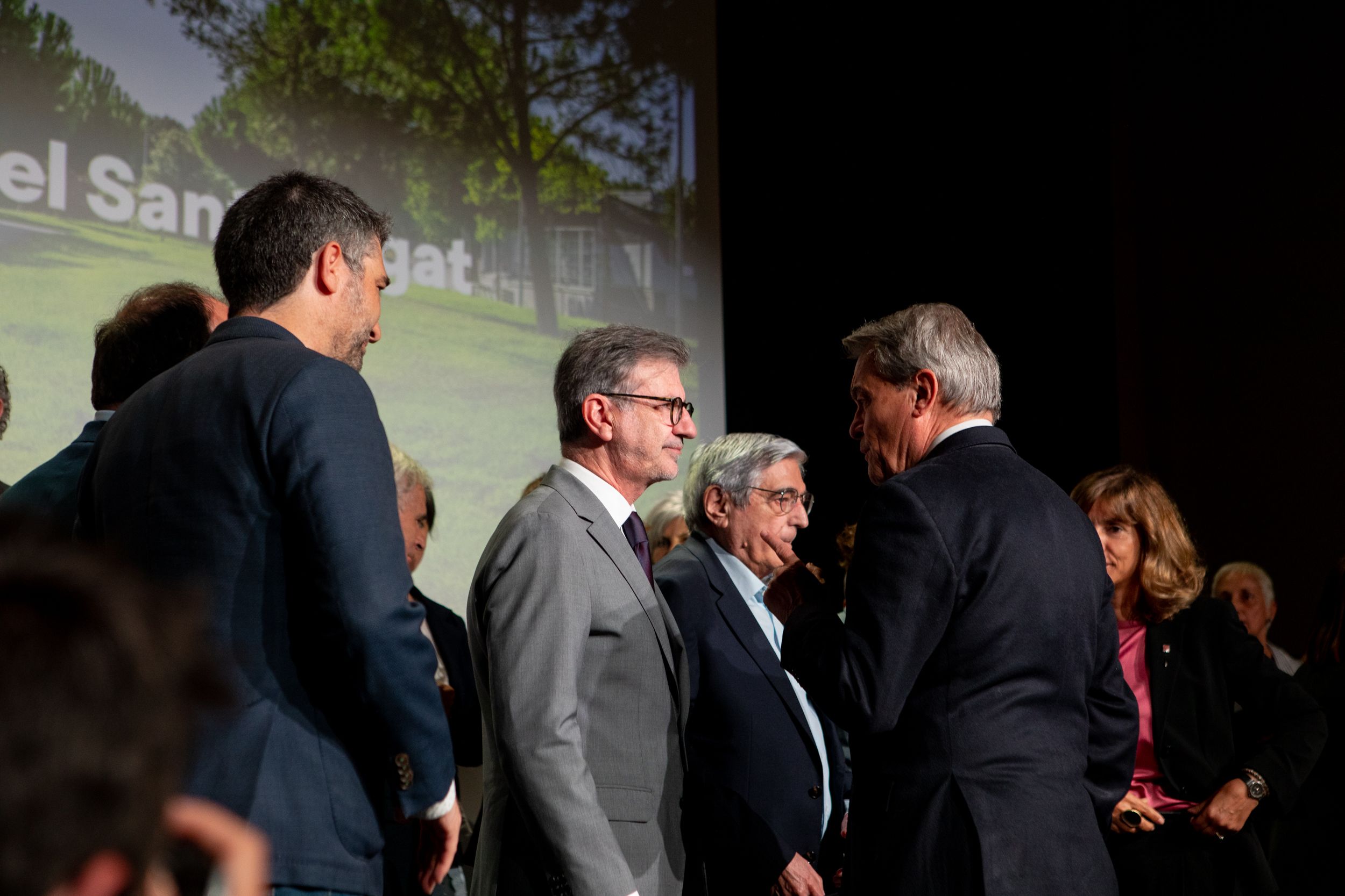 Acte de ratificació de Josep Maria Vallès. FOTO: Joana Arribas