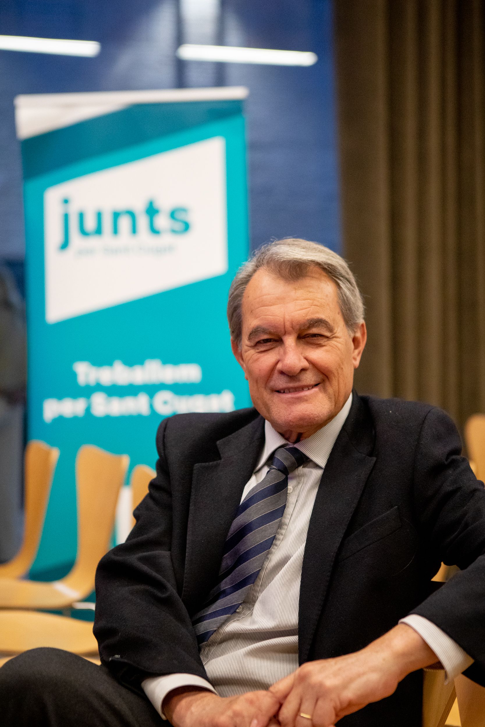 Acte de ratificació de Josep Maria Vallès. FOTO: Joana Arribas