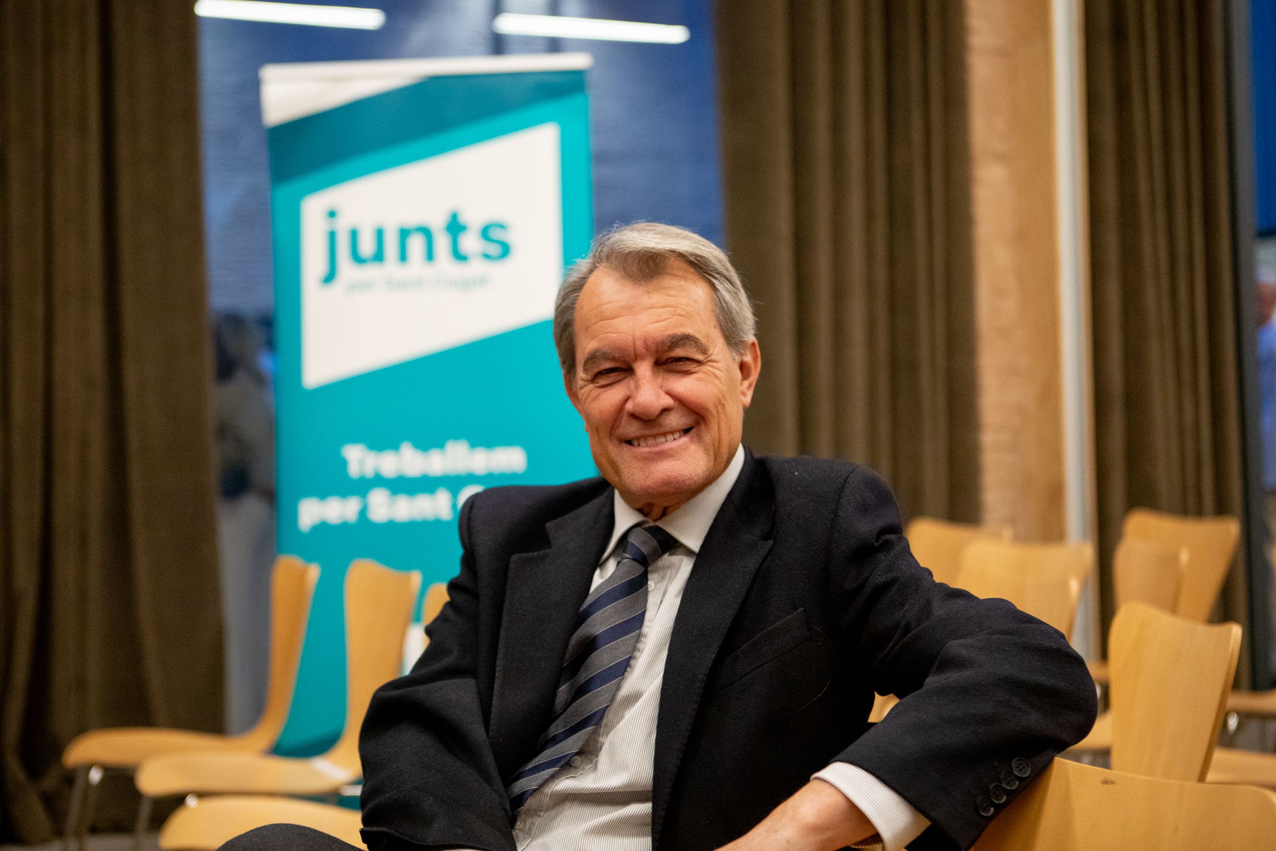 Acte de ratificació de Josep Maria Vallès. FOTO: Joana Arribas