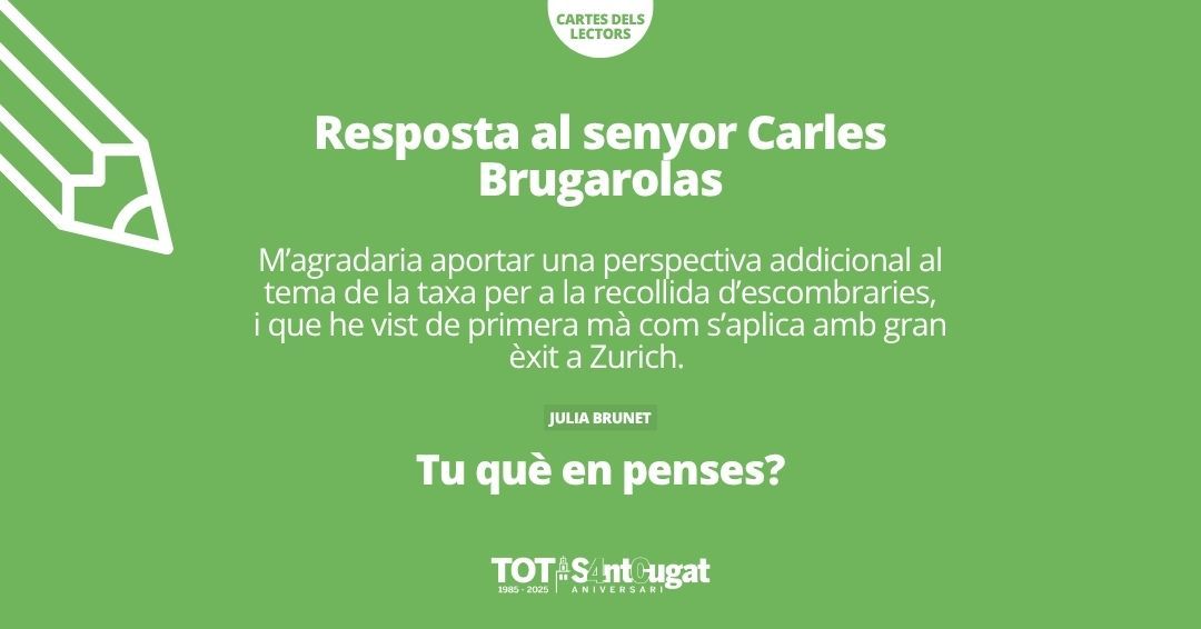 Cartes dels Lectors   TOT Sant Cugat   Històries Instagram