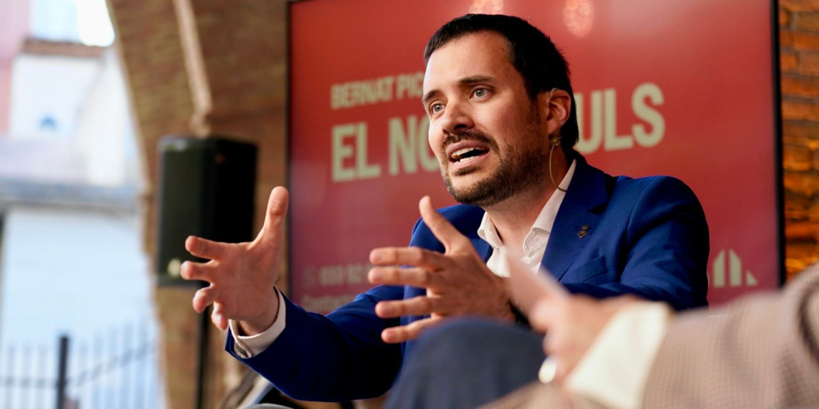 Acte de presentació com a alcaldable d'ERC de Bernat Picornell. FOTO: Mireia Comas (TOT Sant Cugat)