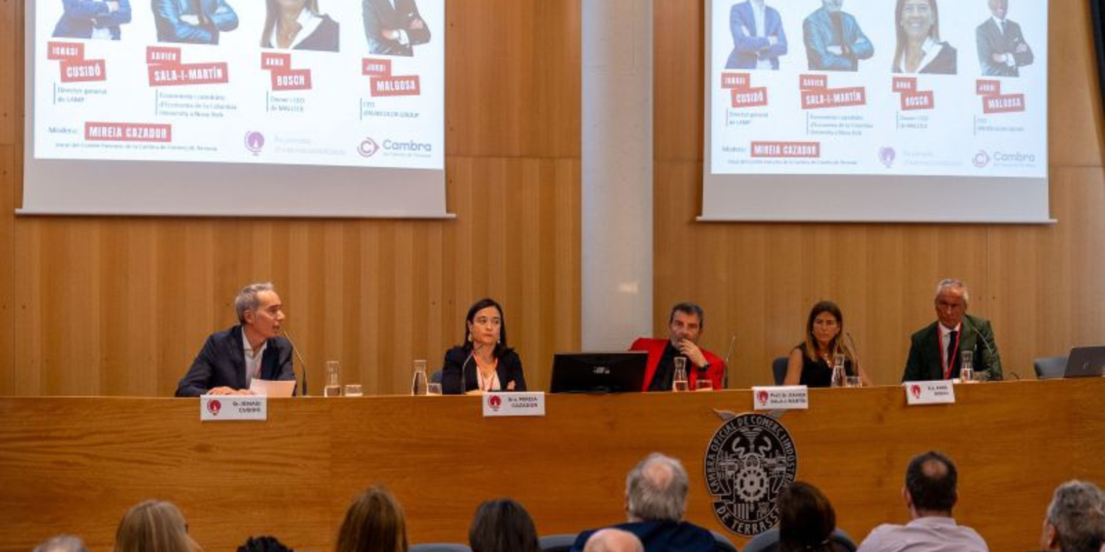 Una edició anterior de la Jornada Internacional de la Cambra de Comerç de Terrassa. FOTO: Via Empresa