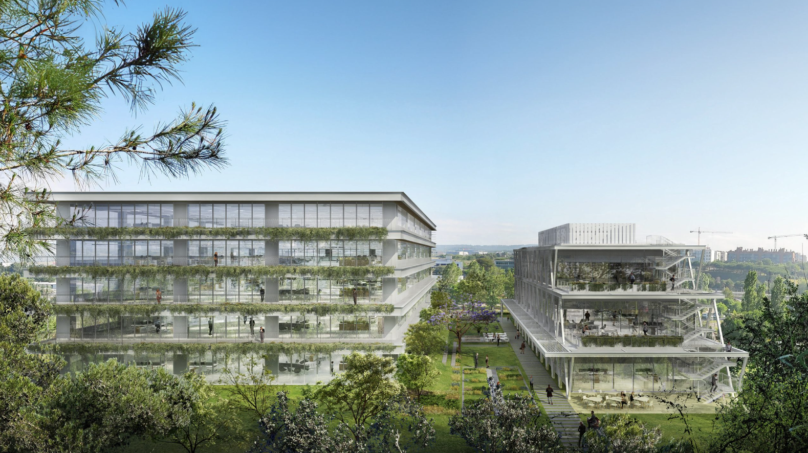 Imatge virtual del projecte de Vidur Center a Sant Cugat FOTO: Vidur Center