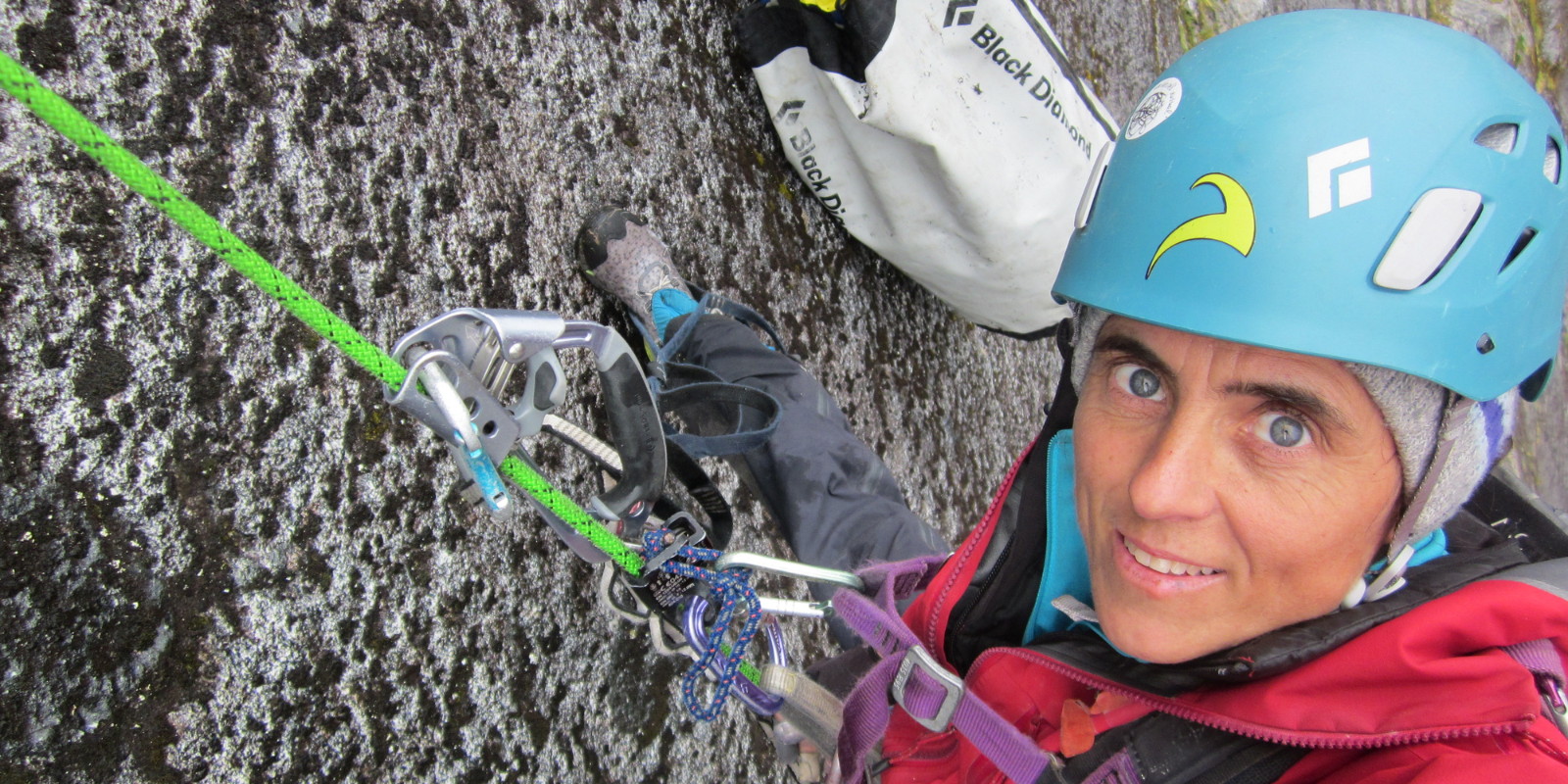 L'escaladora i alpinista catalana Sílvia Vidal. FOTO: Col·lecció Sílvia Vidal