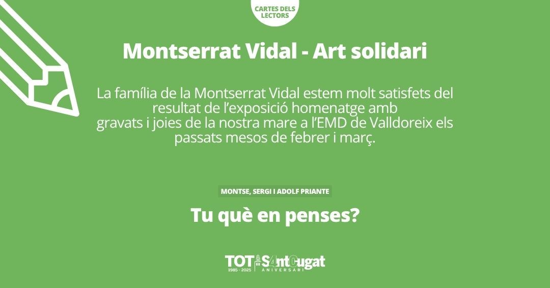 Cartes dels Lectors   TOT Sant Cugat   Històries Instagram