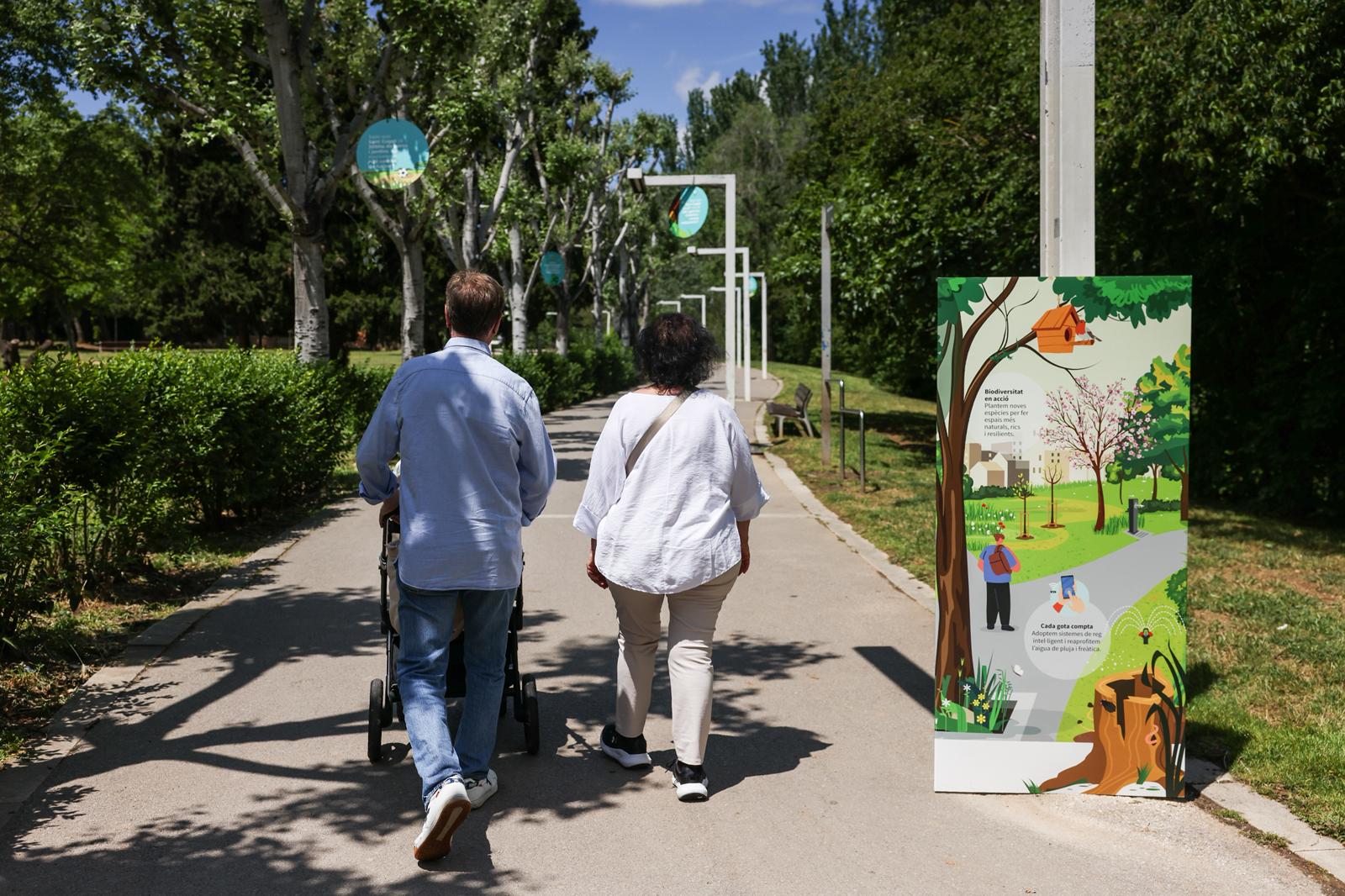 Campanya “Espais més naturals, Sant Cugat saludable”. FOTO: Ajuntament.