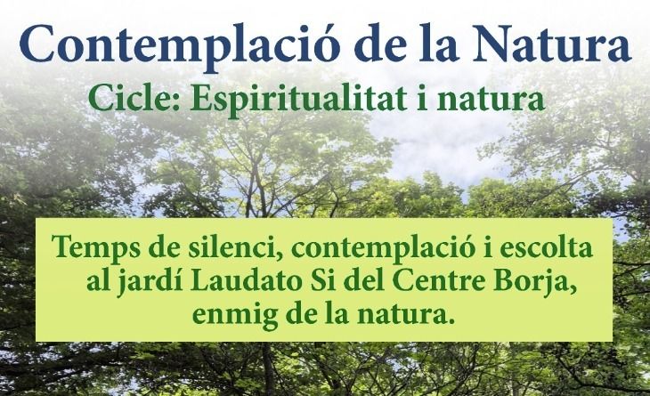 Contemplació en la natura. FOTO: Cedida