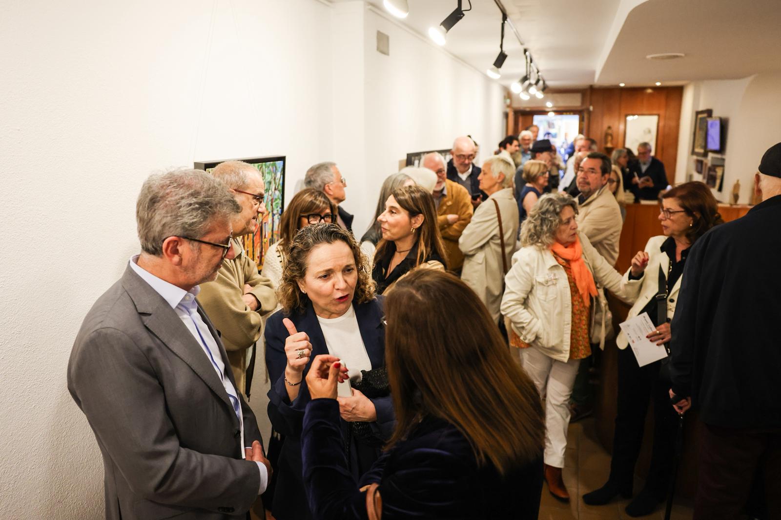 40 anys de la Sala Rusiñol. Inauguració de l'exposició 'Miquel Cabanas. La mirada que perdura'. FOTO:Ajuntament