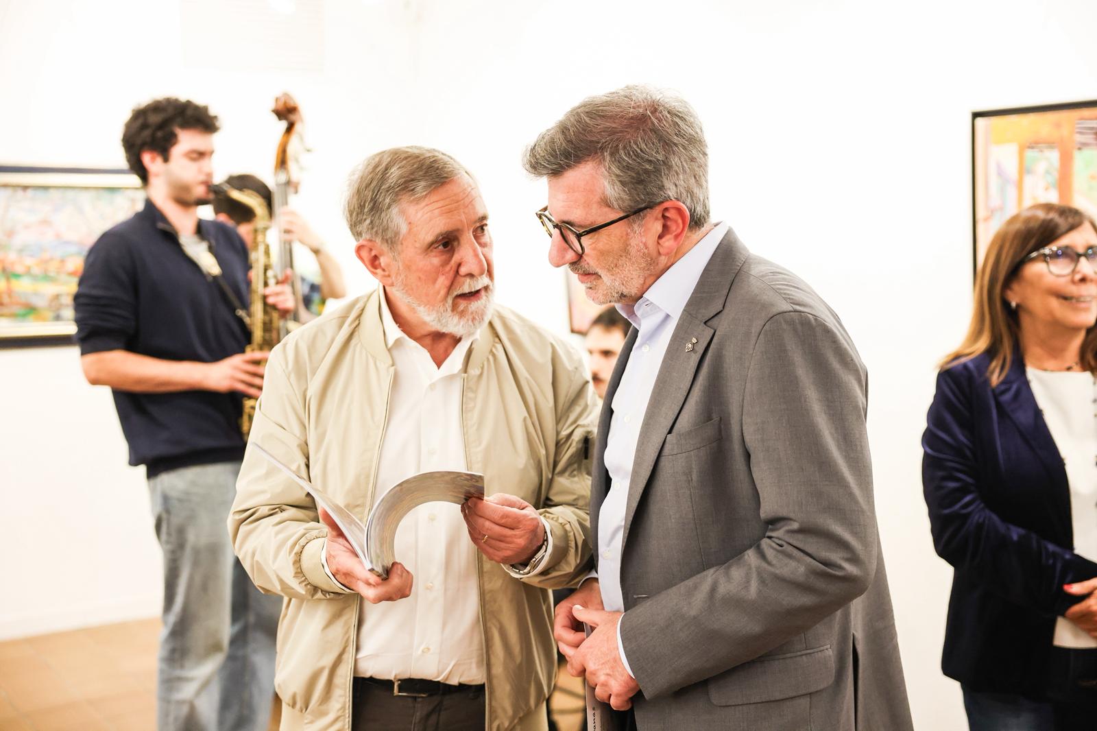 40 anys de la Sala Rusiñol. Inauguració de l'exposició 'Miquel Cabanas. La mirada que perdura'. FOTO:Ajuntament
