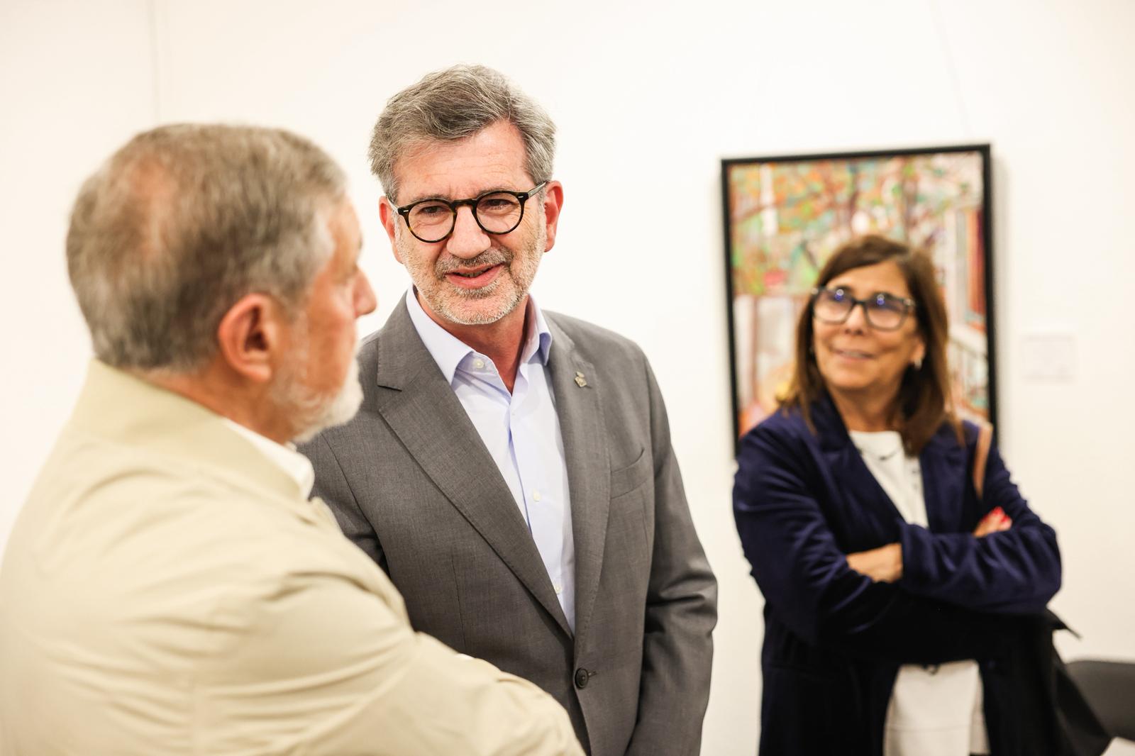 40 anys de la Sala Rusiñol. Inauguració de l'exposició 'Miquel Cabanas. La mirada que perdura'. FOTO:Ajuntament