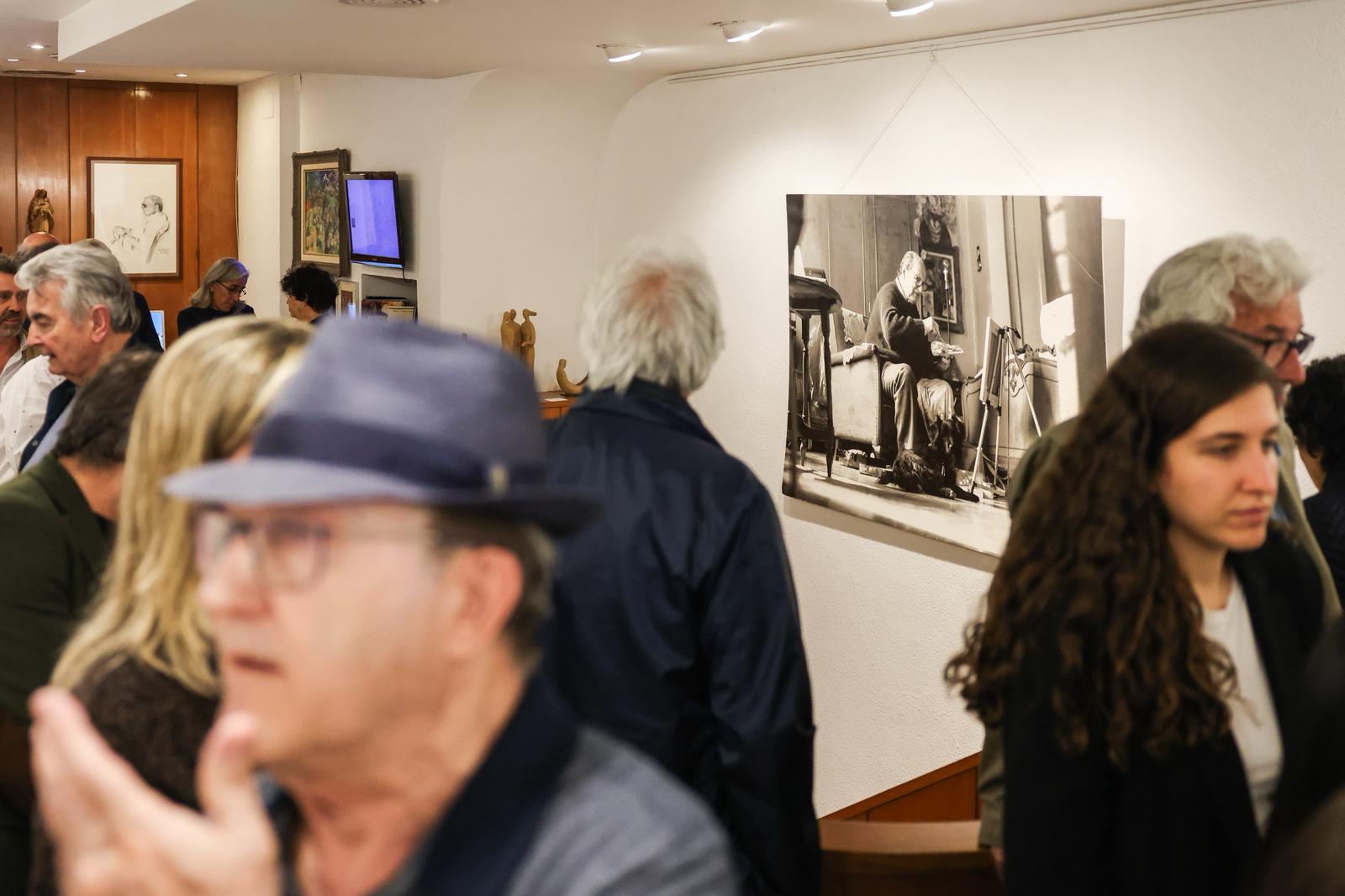 40 anys de la Sala Rusiñol. Inauguració de l'exposició 'Miquel Cabanas. La mirada que perdura'. FOTO:Ajuntament