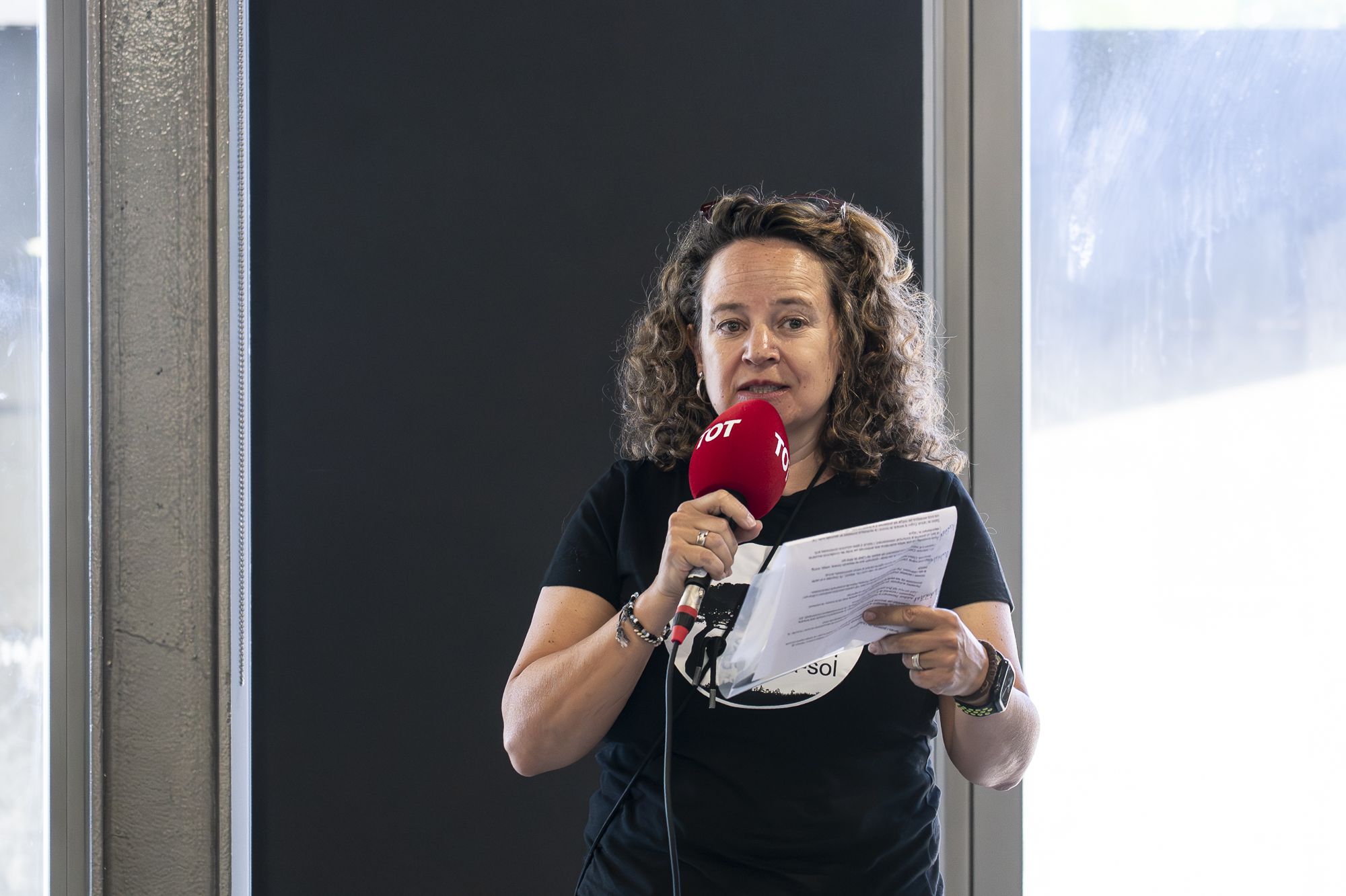 Debat a Mira-sol del cicle 'Els barris al centre'. FOTO: Mireia Comas