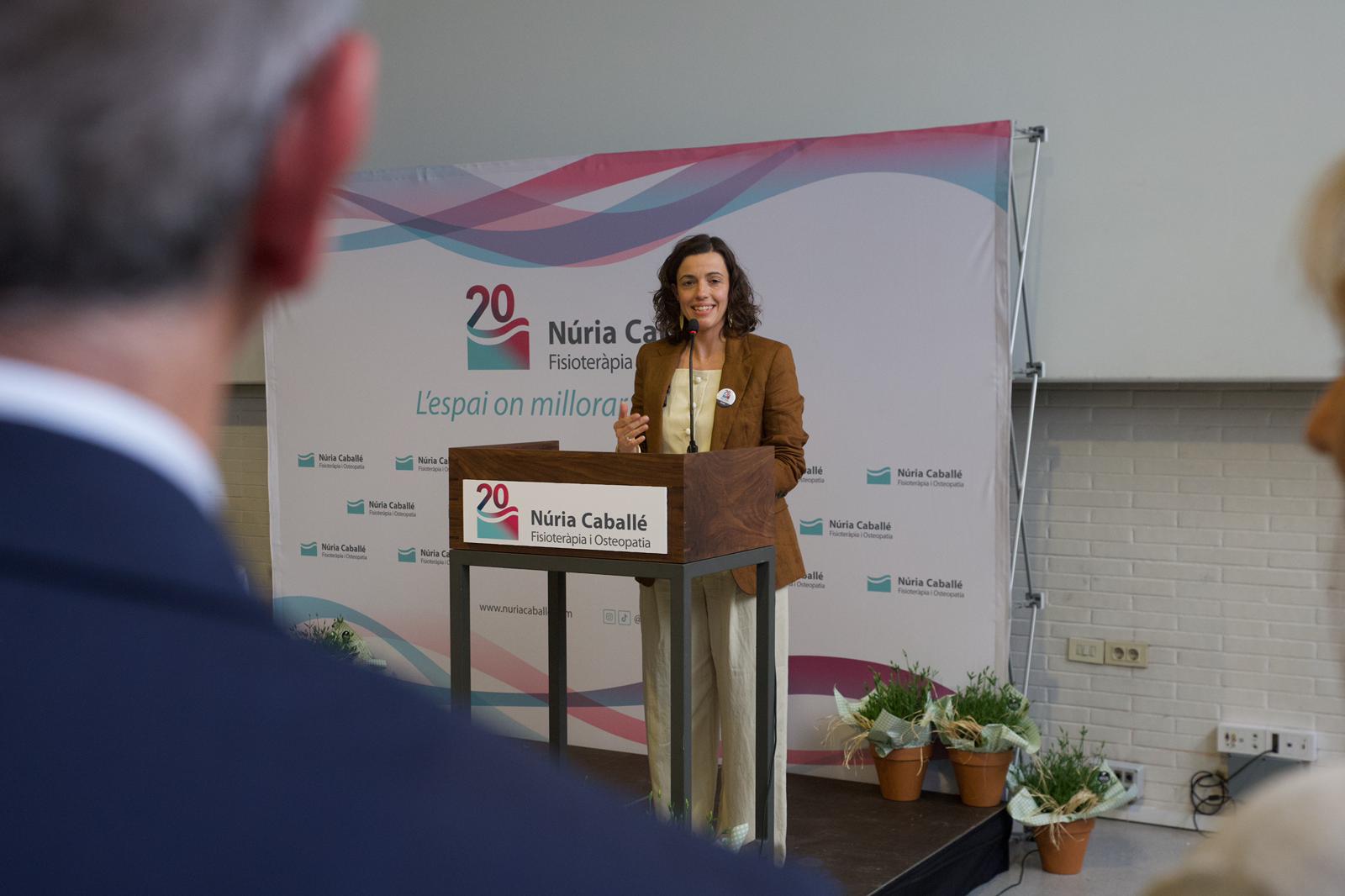 Festa del 20è aniversari del Centre Núria Caballé Fisioteràpia i Osteopatia. FOTO: Ajuntament