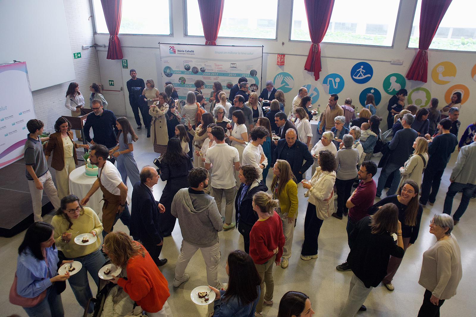Festa del 20è aniversari del Centre Núria Caballé Fisioteràpia i Osteopatia. FOTO: Ajuntament