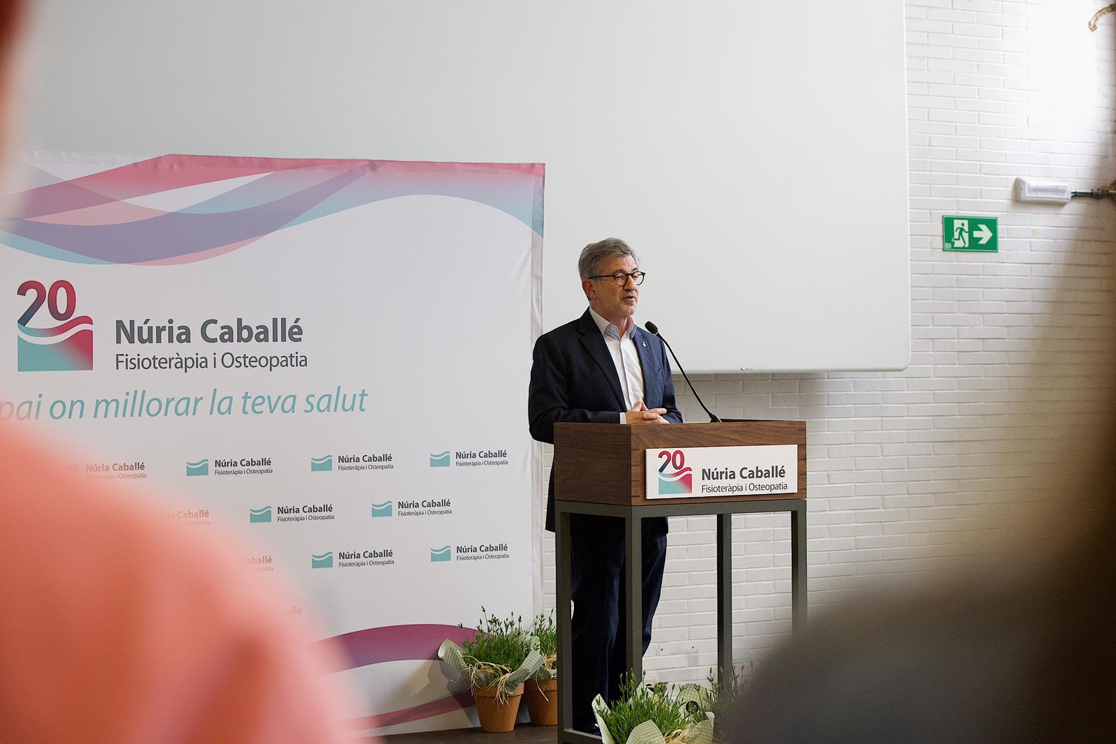 Festa del 20è aniversari del Centre Núria Caballé Fisioteràpia i Osteopatia. FOTO: Ajuntament