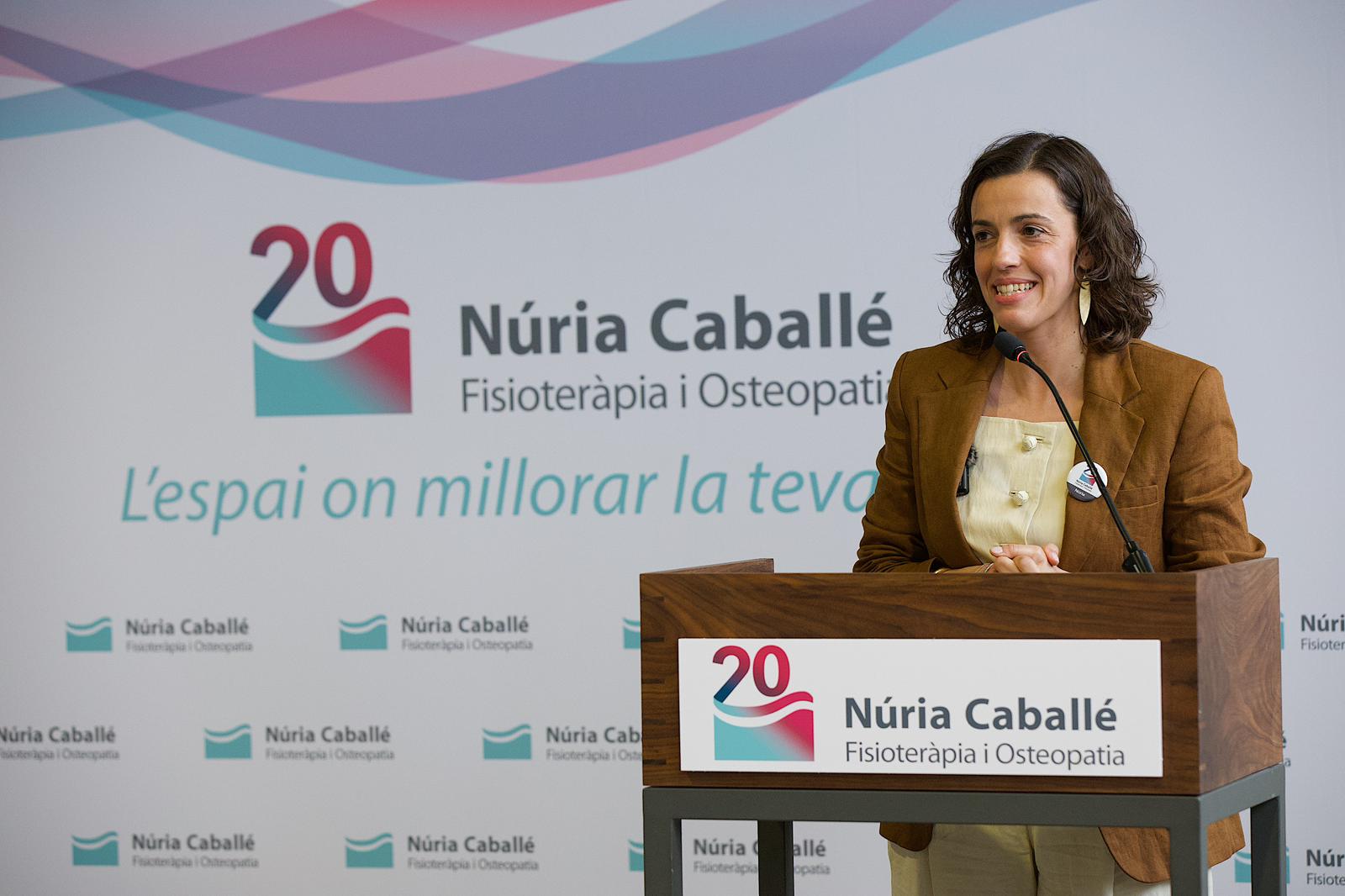 Festa del 20è aniversari del Centre Núria Caballé Fisioteràpia i Osteopatia. FOTO: Ajuntament