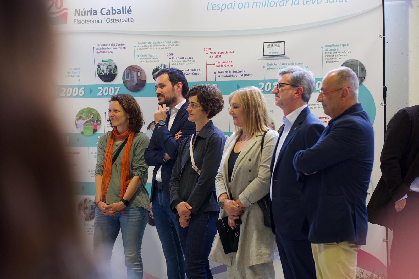 Festa del 20è aniversari del Centre Núria Caballé Fisioteràpia i Osteopatia. FOTO: Ajuntament