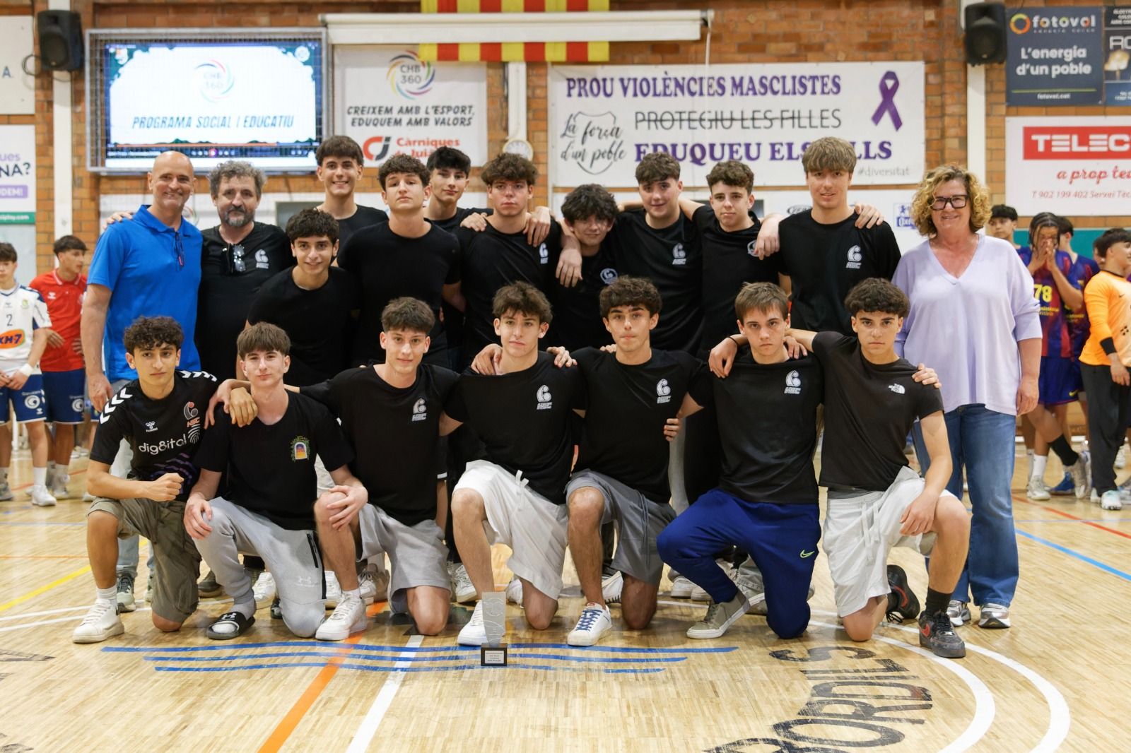 L'Handbol Sant Cugat no disputarà el Campionat d'Espanya. FOTO: Cedida