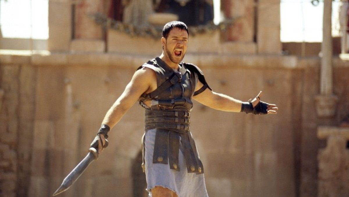 Russell Crowe a Gladiator, pel·lícula de l'any 2000 FOTO: Cedida