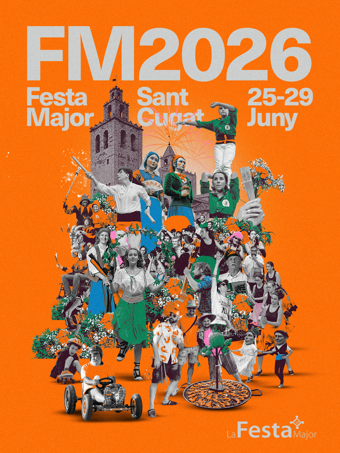 Cartell de la Festa Major de Sant Cugat 2026
