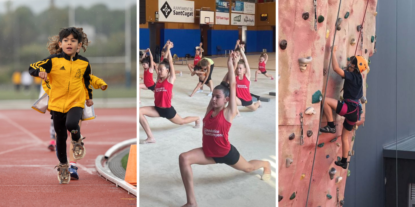 Campus d'estiu per a totes les edats al Club Muntanyenc Sant Cugat. FOTO: Cedida