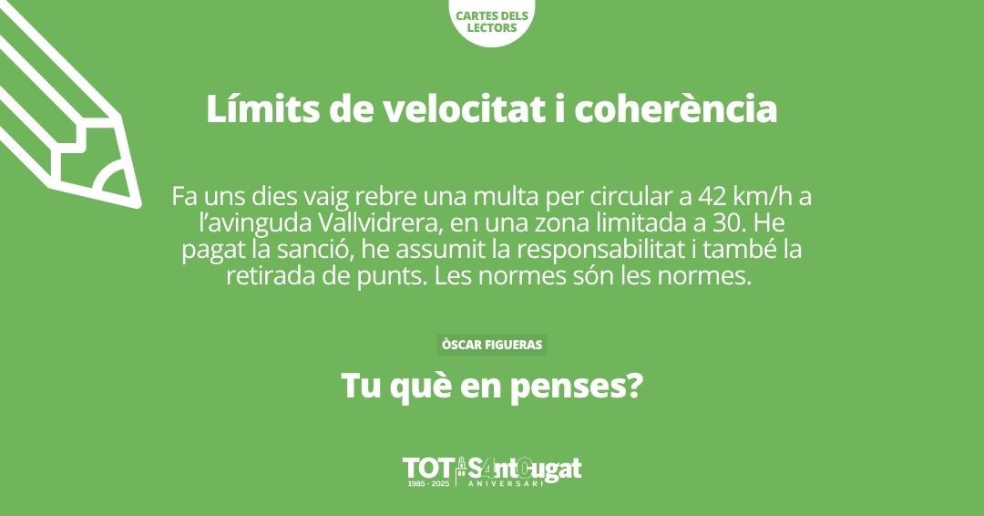 Cartes dels Lectors   TOT Sant Cugat   Històries Instagram