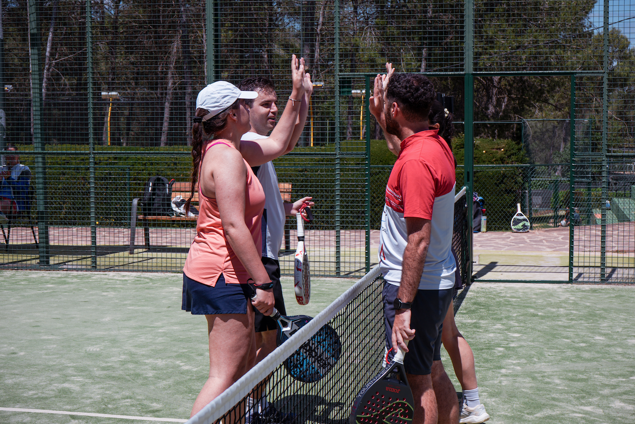 9a edició del torneig de pàdel Rosaweek del Club Tennis Natació Sant Cugat. FOTO: Cedida