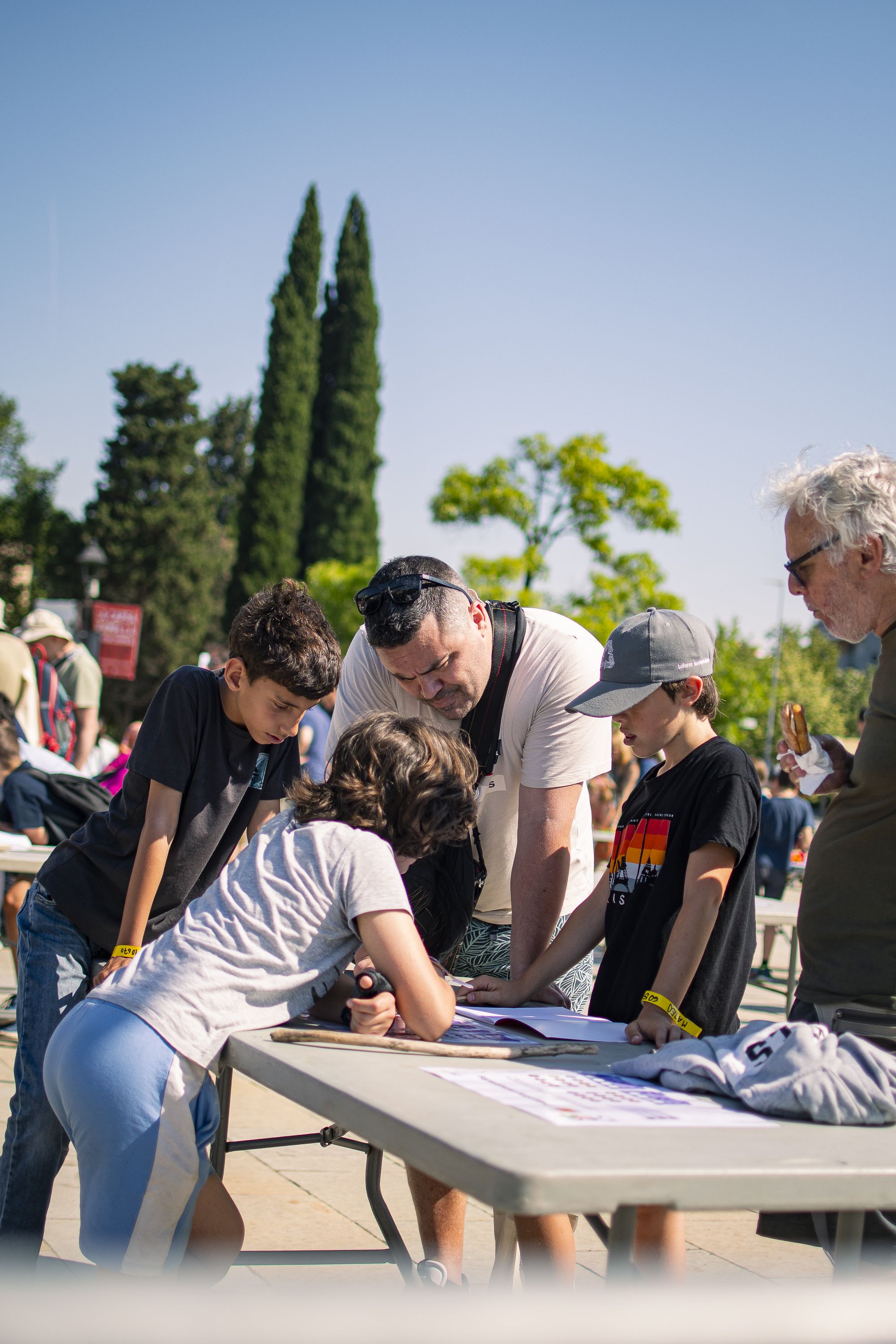 Uns 800 infants participen en la Gimcamath, una gimcana de matemàtiques a Sant Cugat FOTO: Pol Rodríguez 