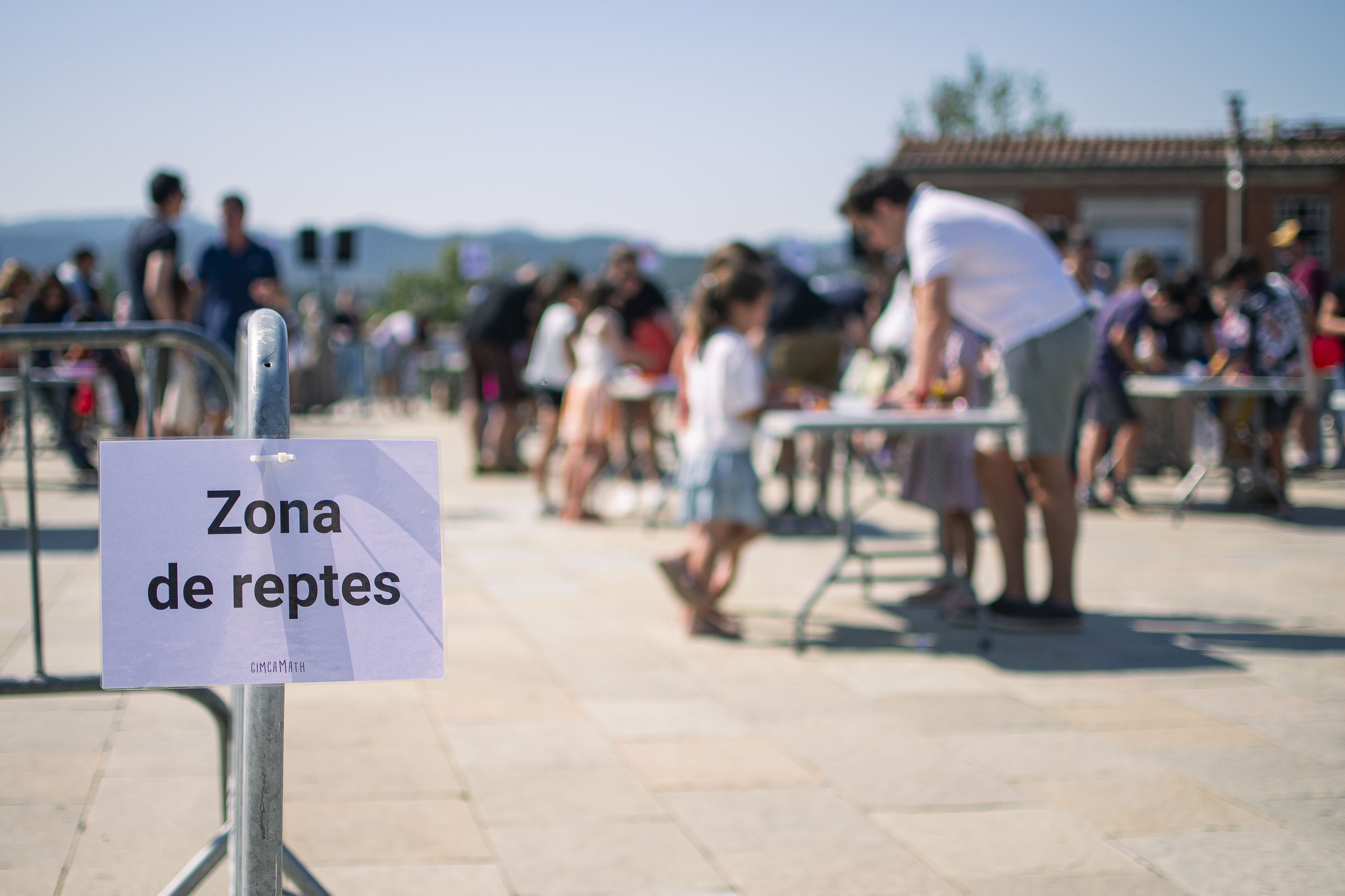 Uns 800 infants participen en la Gimcamath, una gimcana de matemàtiques a Sant Cugat FOTO: Pol Rodríguez 
