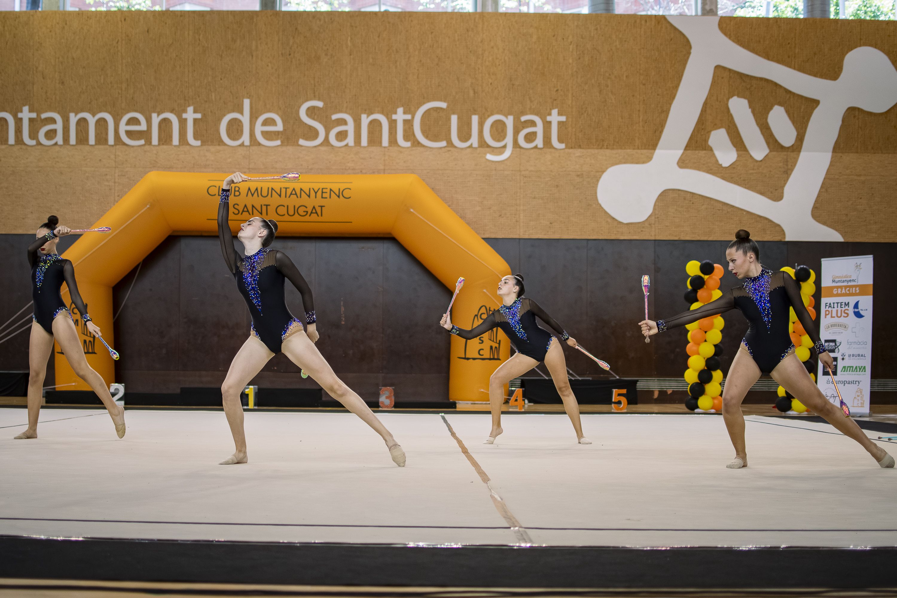 Trofeu de Gimnàstica Rítmica del Club Muntanyenc. FOTO: Pol Rodríguez (TOT Sant Cugat)