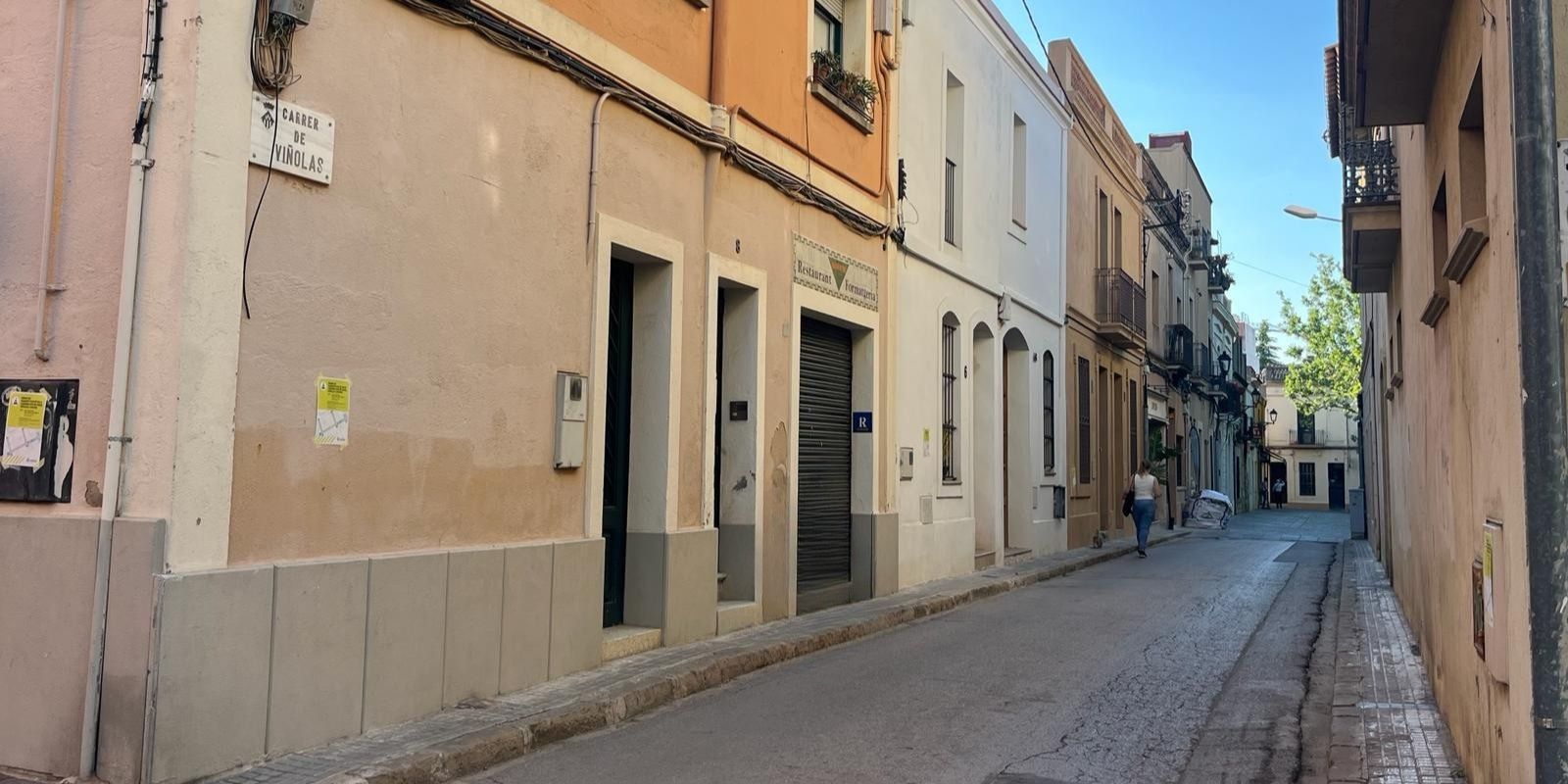 El carrer Viñolas. FOTO: TOT Sant Cugat