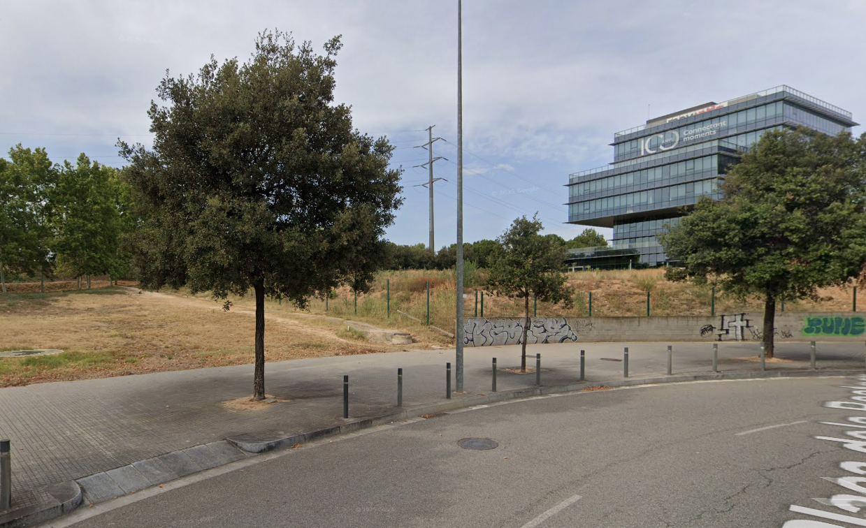 Parcel·les sense desenvolupar a l'entorn de l'Esclat de Volpelleres FOTO: Google Maps