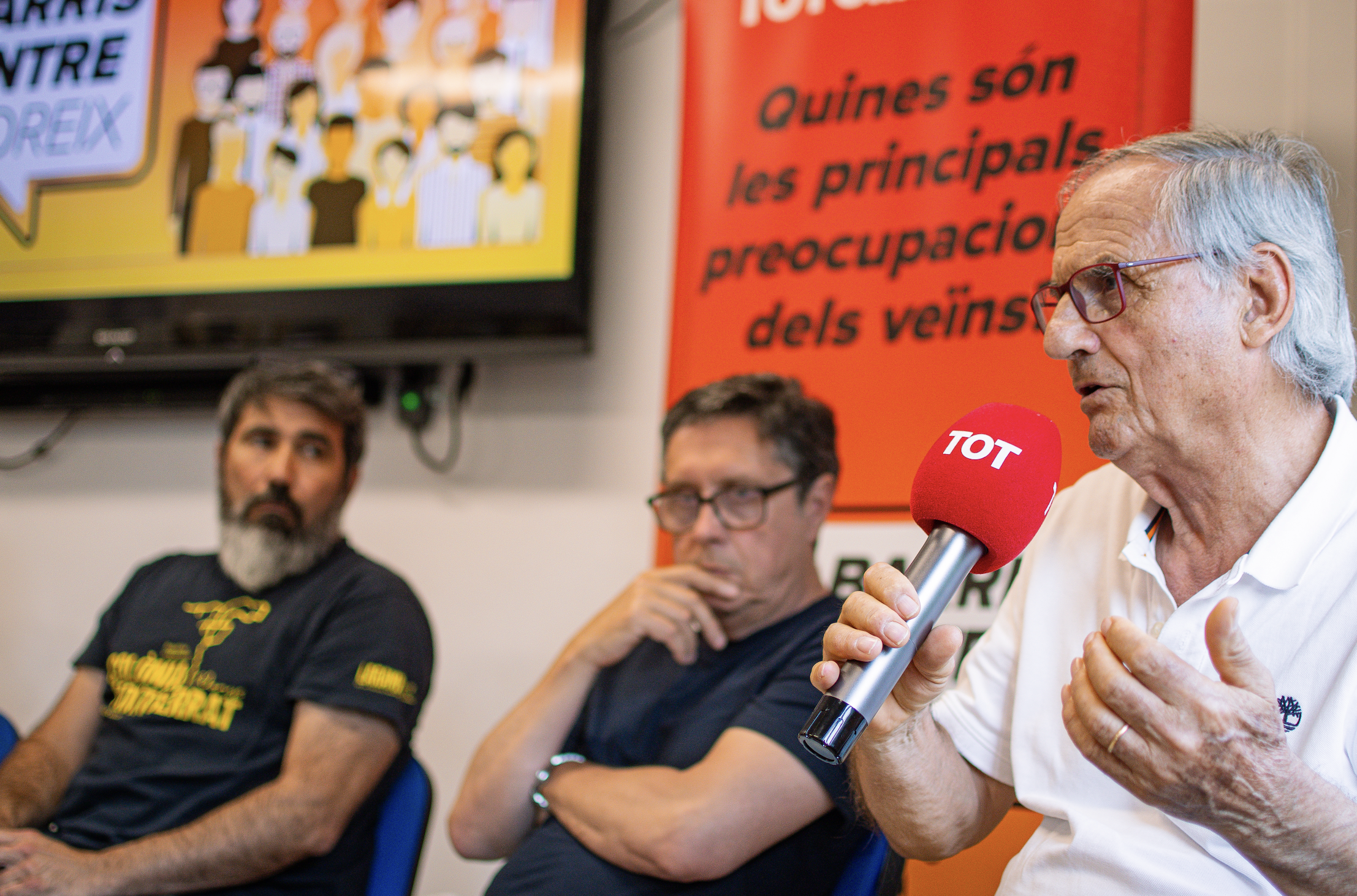 Els barris al centre a Valldoreix. FOTO. Pol Rodríguez (TOT Sant Cugat)