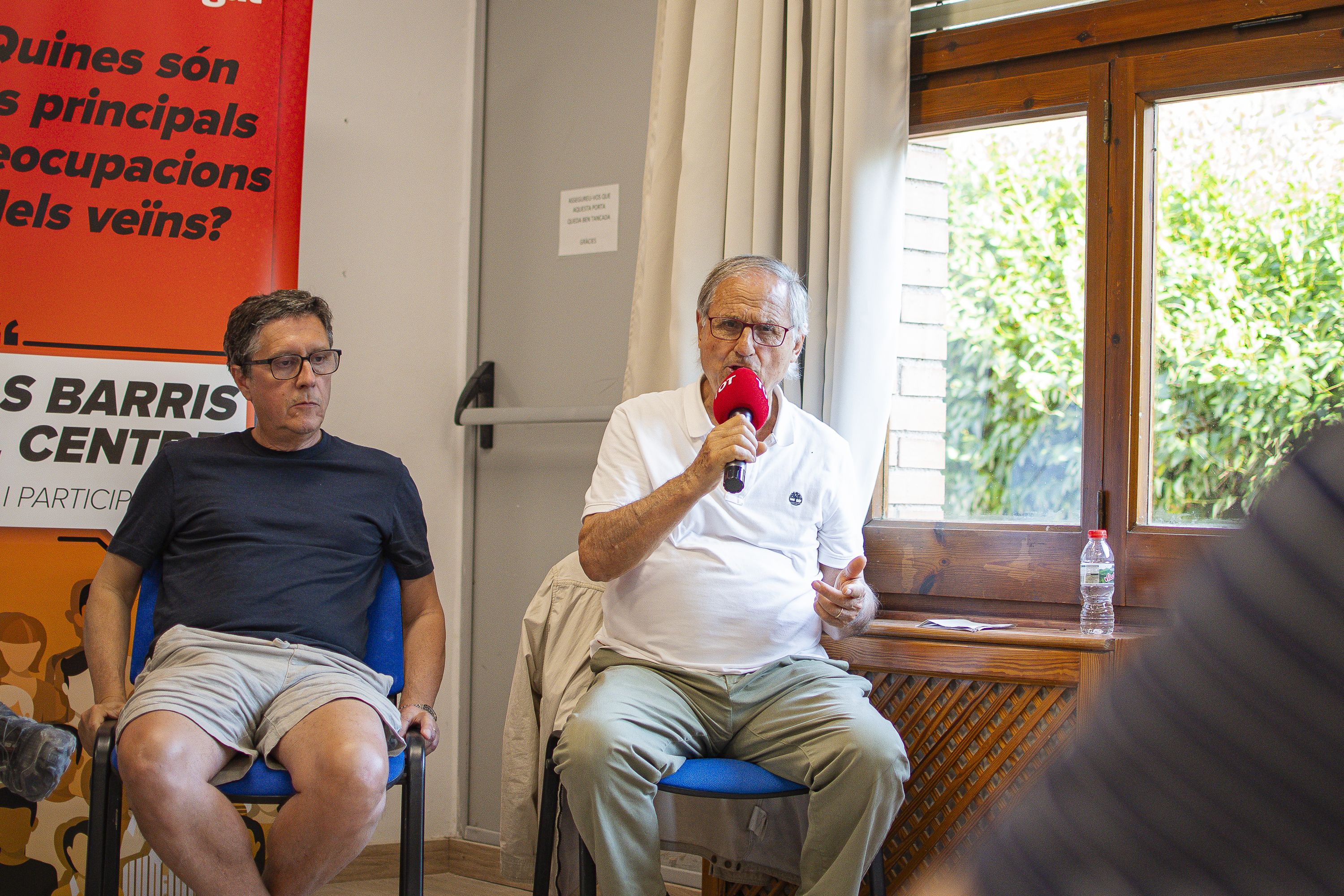 Els barris al centre a Valldoreix. FOTO. Pol Rodríguez (TOT Sant Cugat)