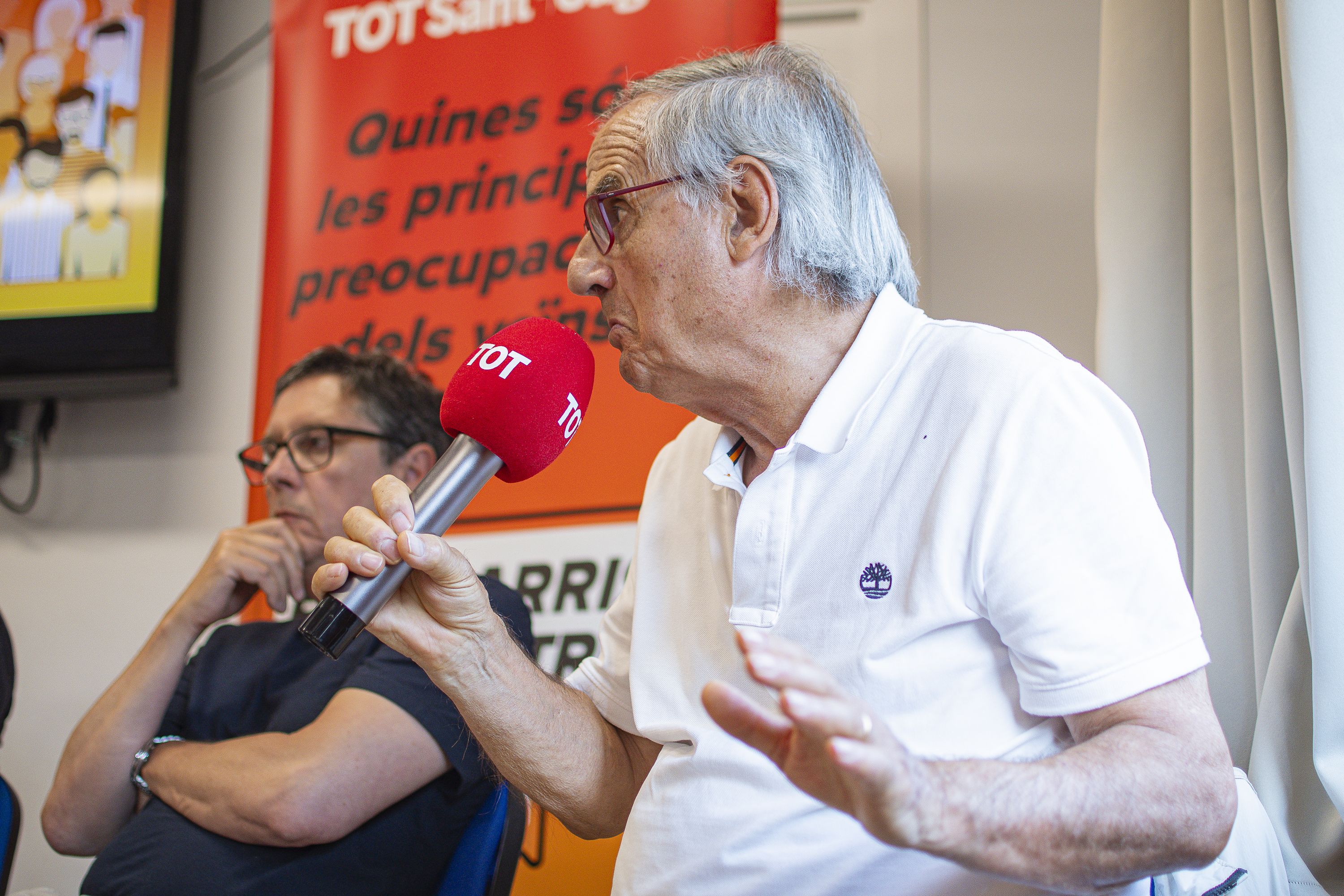 Els barris al centre a Valldoreix. FOTO. Pol Rodríguez (TOT Sant Cugat)