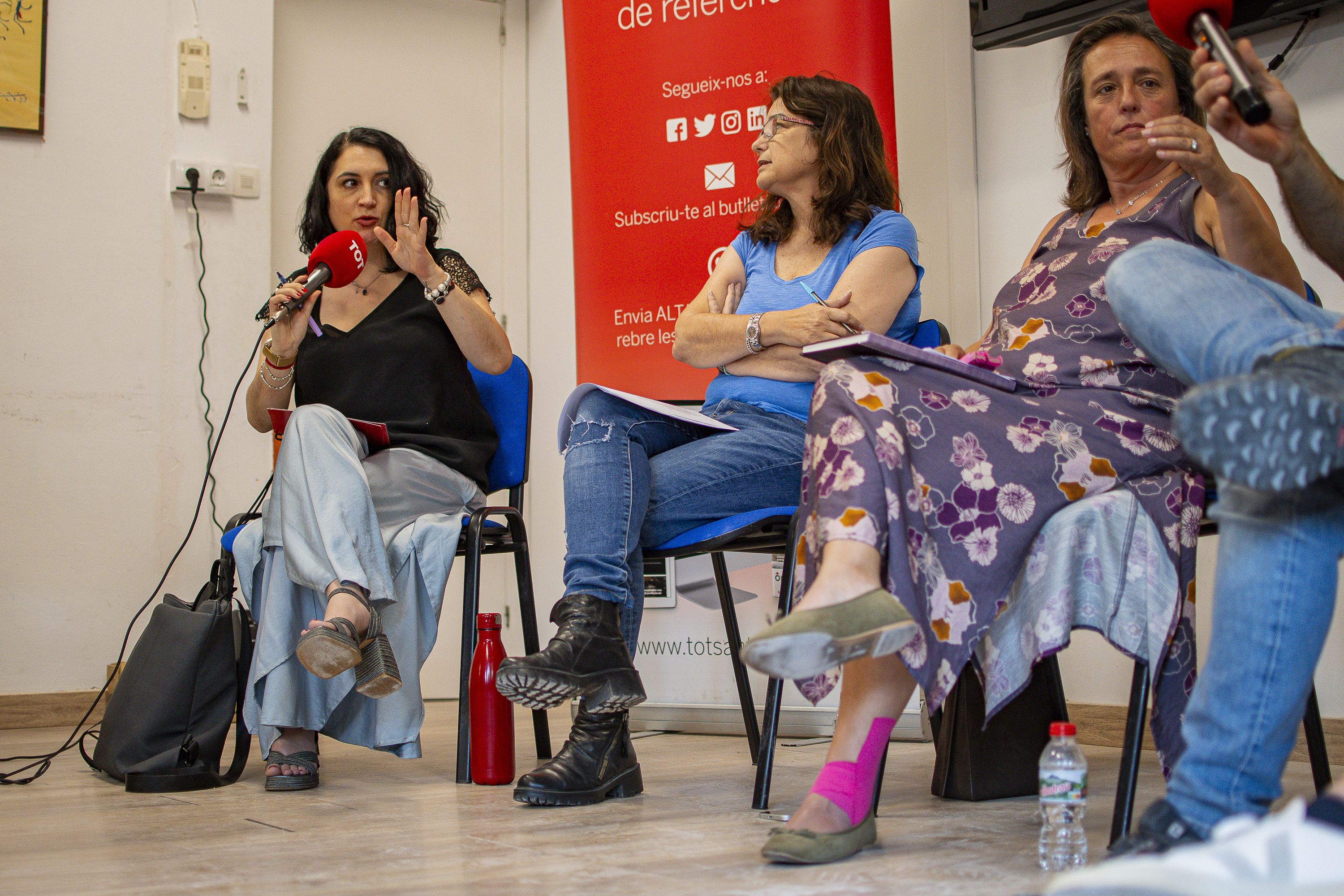 Els barris al centre a Valldoreix. FOTO. Pol Rodríguez (TOT Sant Cugat)