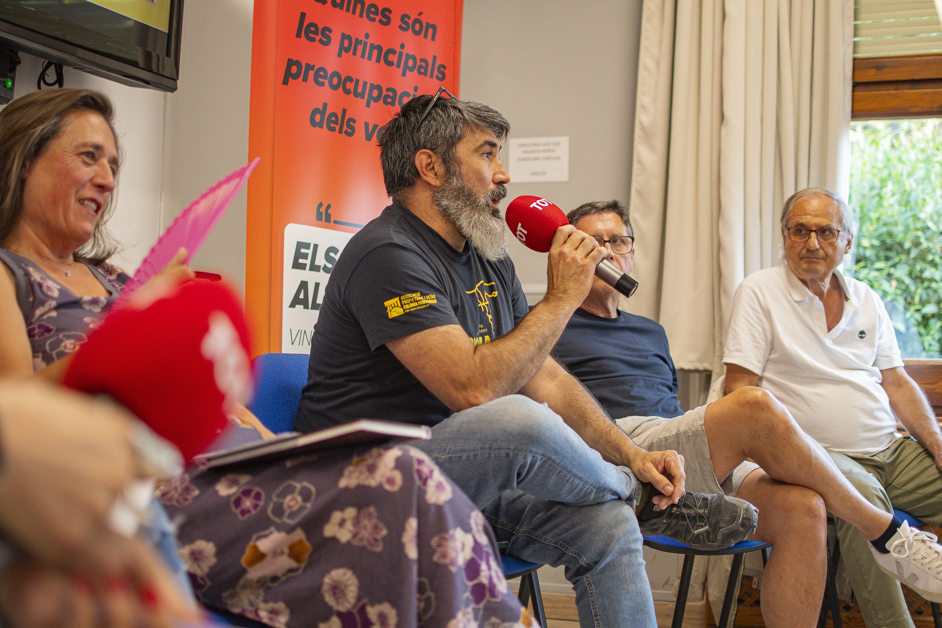 Els barris al centre a Valldoreix. FOTO. Pol Rodríguez (TOT Sant Cugat)