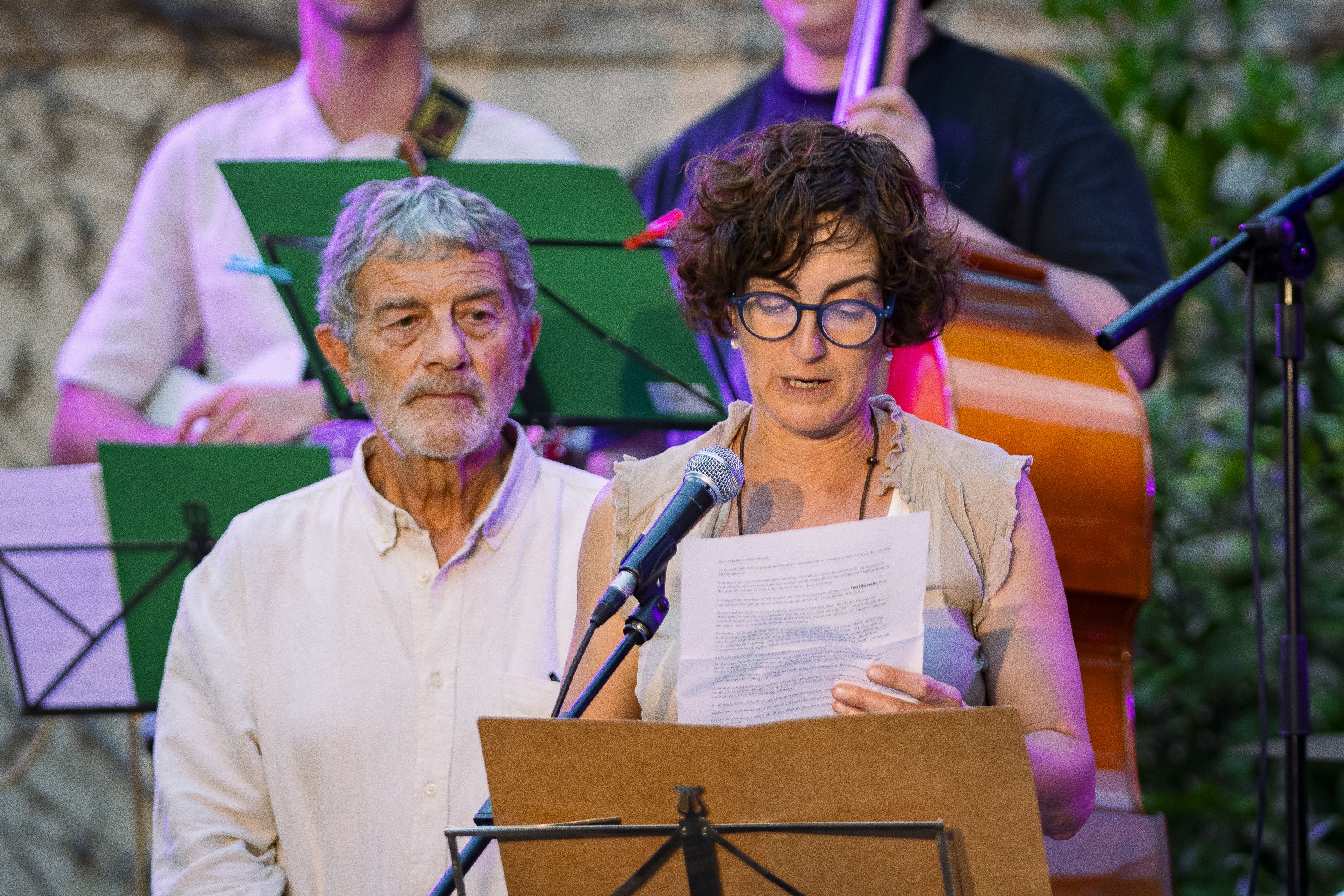 Concert de la Big Band de l'Escola Fusió pel 70è aniversari de l'Ateneu Santcugatenc. FOTO: Pol Rodríguez (TOT Sant Cugat)