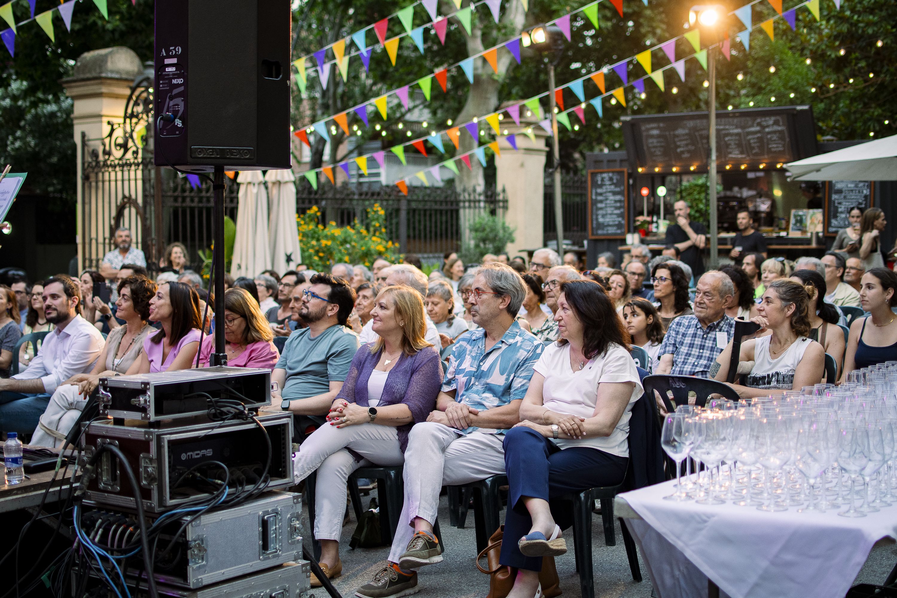 Concert de la Big Band de l'Escola Fusió pel 70è aniversari de l'Ateneu Santcugatenc. FOTO: Pol Rodríguez (TOT Sant Cugat)