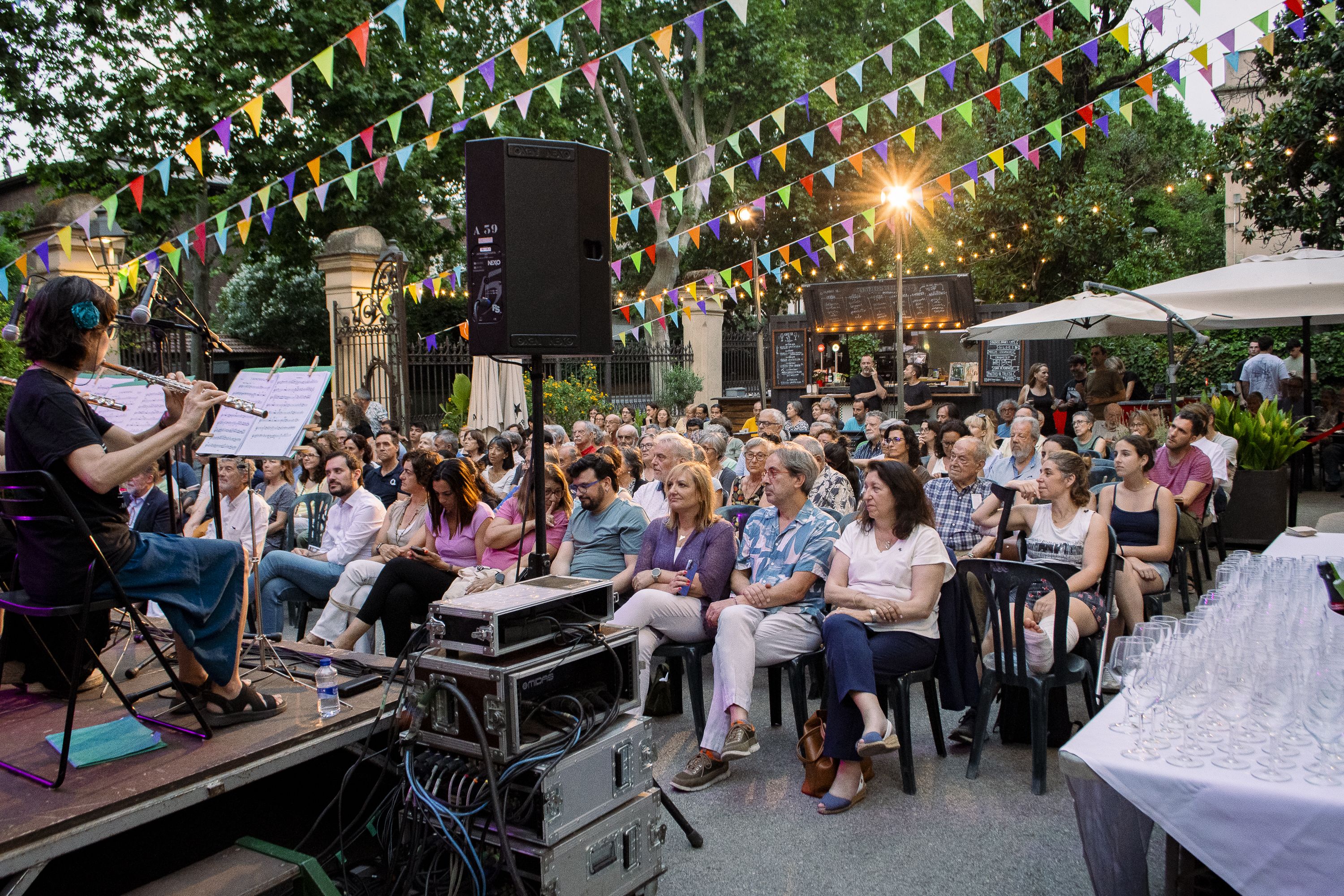 Concert de la Big Band de l'Escola Fusió pel 70è aniversari de l'Ateneu Santcugatenc. FOTO: Pol Rodríguez (TOT Sant Cugat)