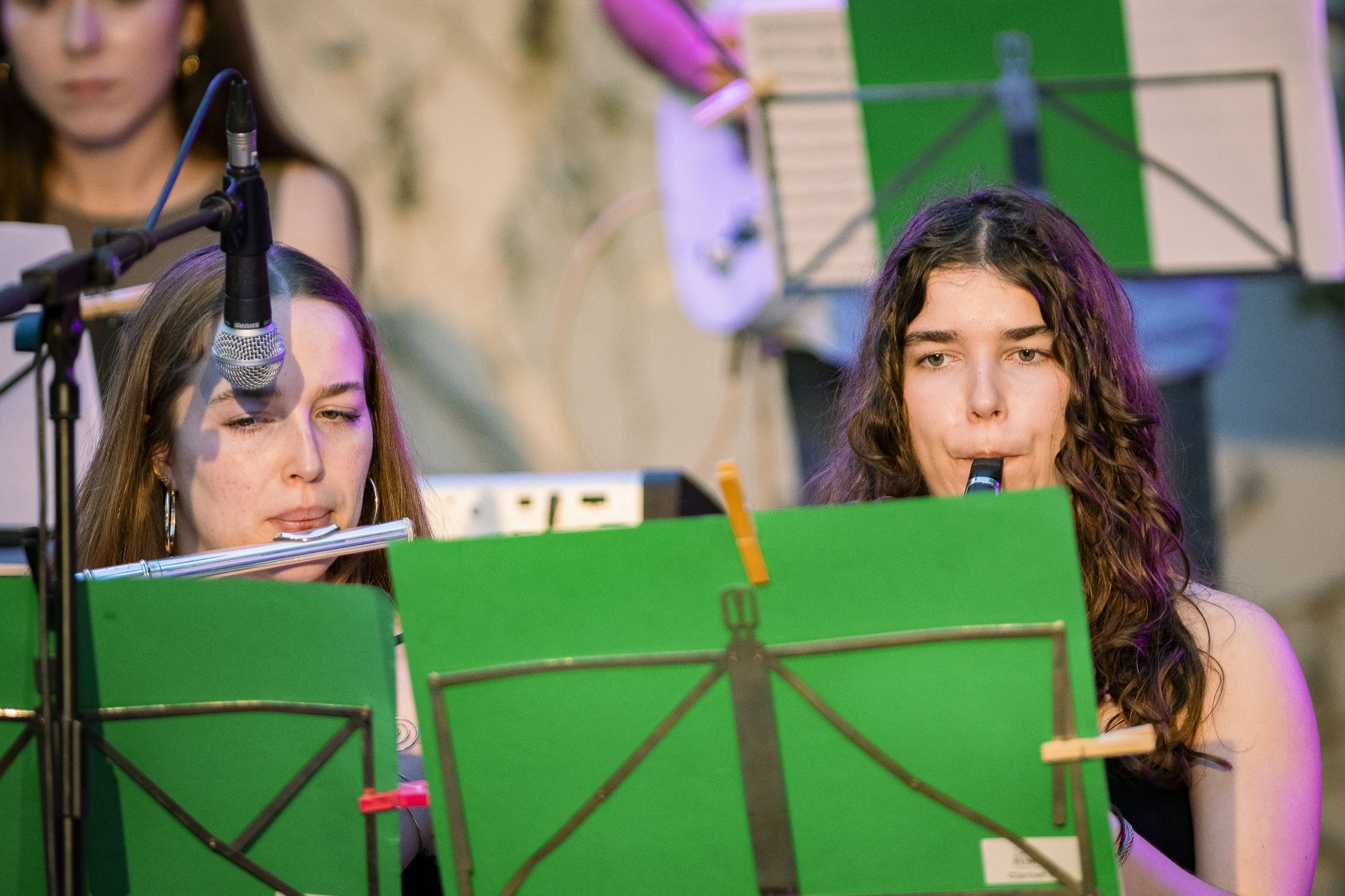 Concert de la Big Band de l'Escola Fusió pel 70è aniversari de l'Ateneu Santcugatenc. FOTO: Pol Rodríguez (TOT Sant Cugat)